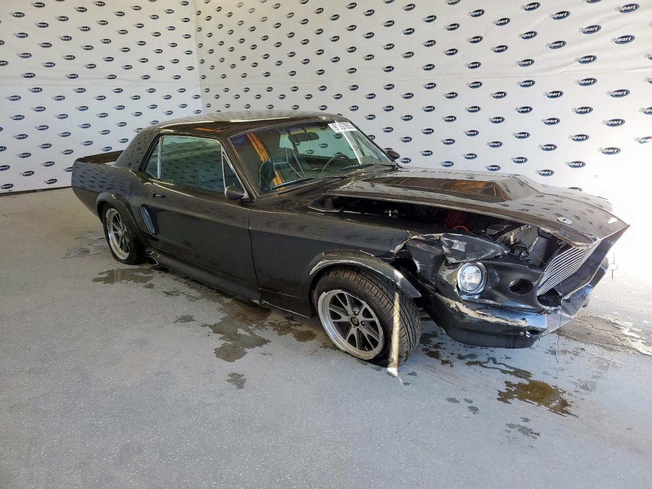 1967 Ford Mustang Black vin: 7R01C160248