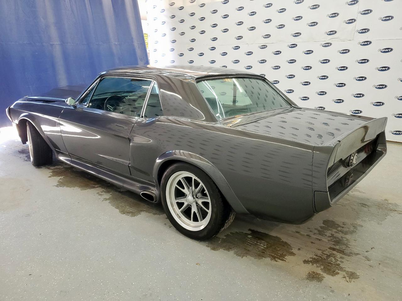 1967 Ford Mustang Black vin: 7R01C160248