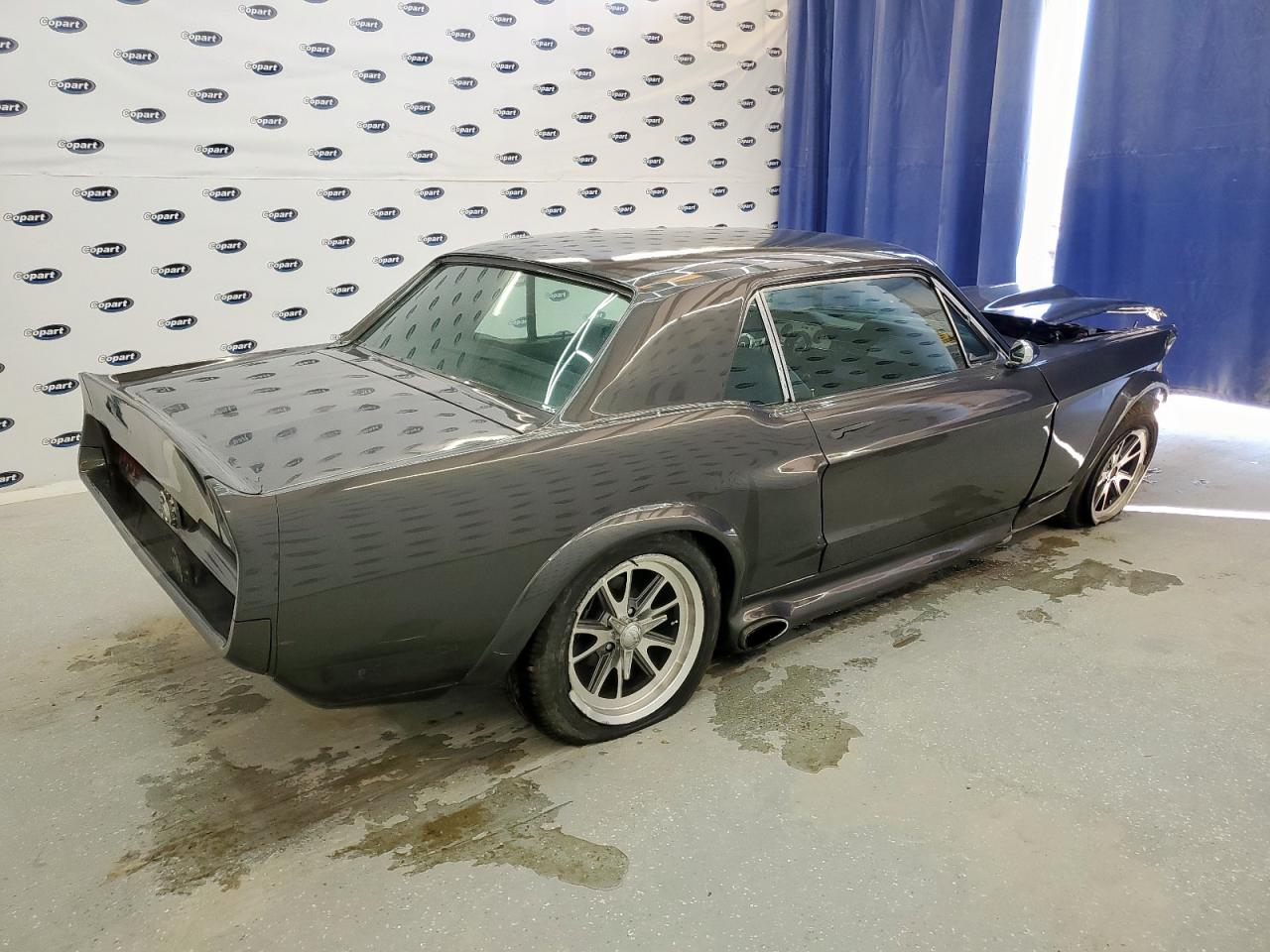 1967 Ford Mustang Black vin: 7R01C160248
