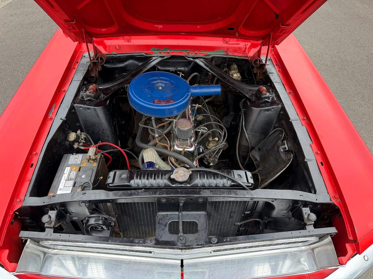 1967 Ford Mustang Red vin: 7R01T191209
