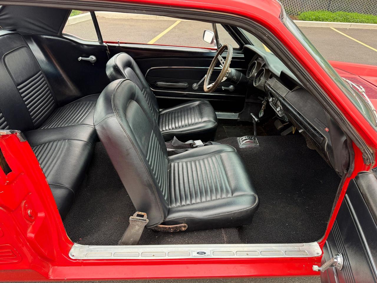 1967 Ford Mustang Red vin: 7R01T191209