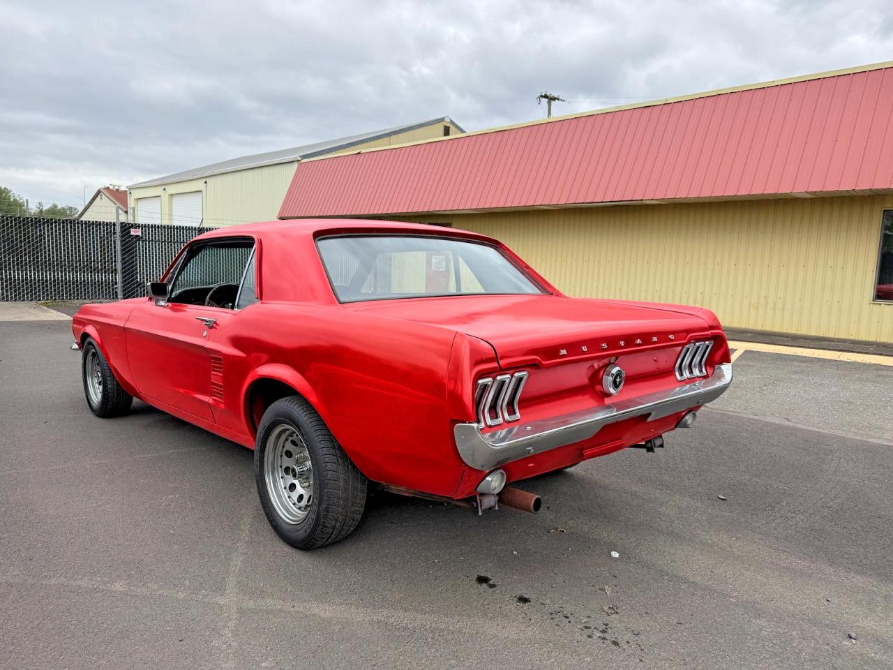 1967 Ford Mustang Red vin: 7R01T191209