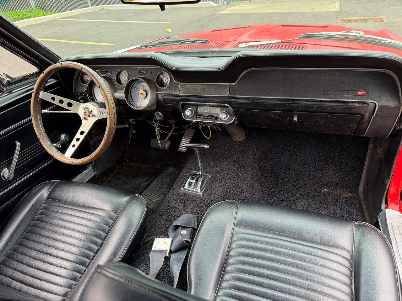 1967 Ford Mustang Red vin: 7R01T191209