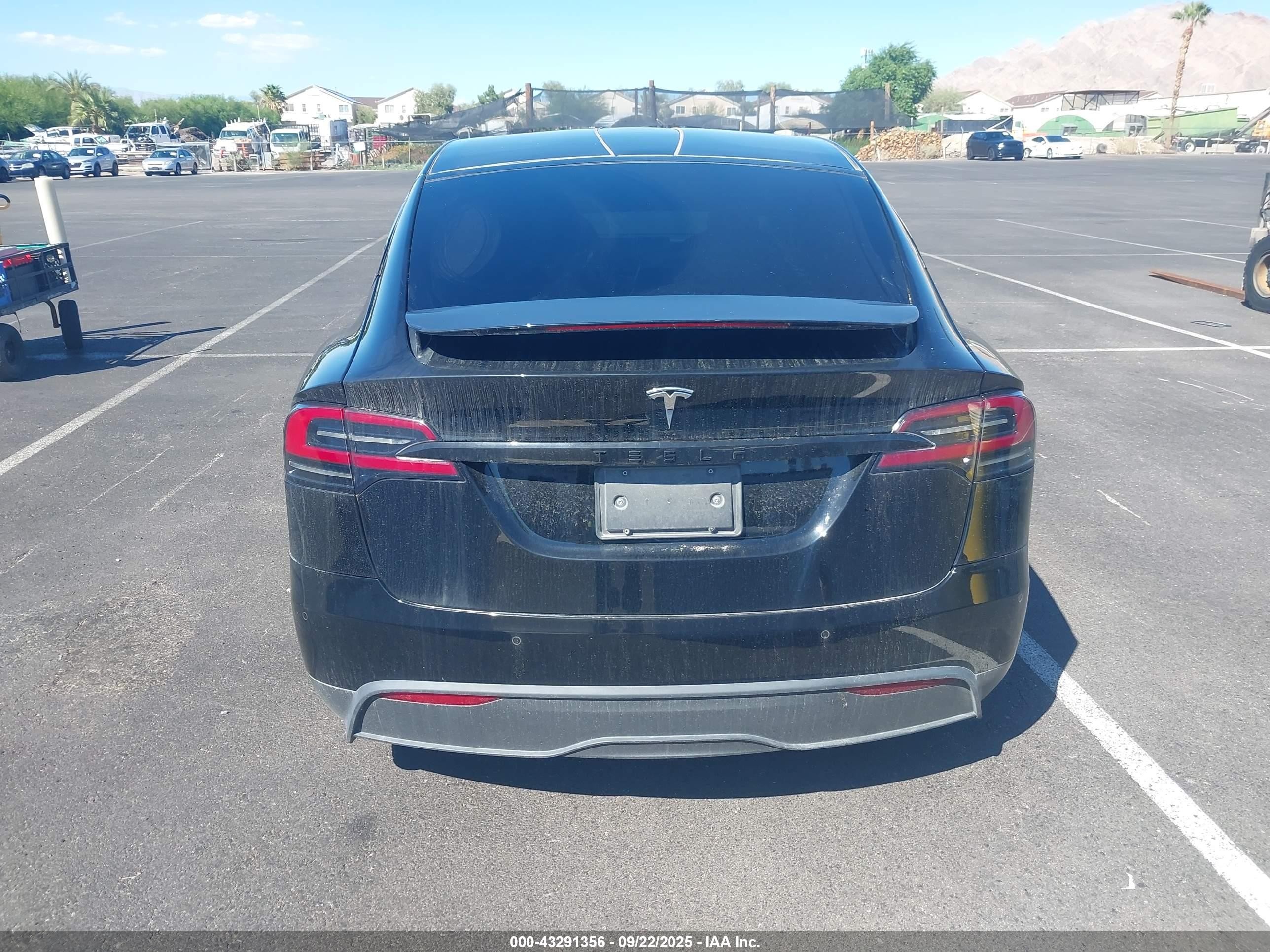 2023 Tesla Model X Dual Motor All-wheel Drive/standard Range Black vin: 7SAXCAE54PF365831
