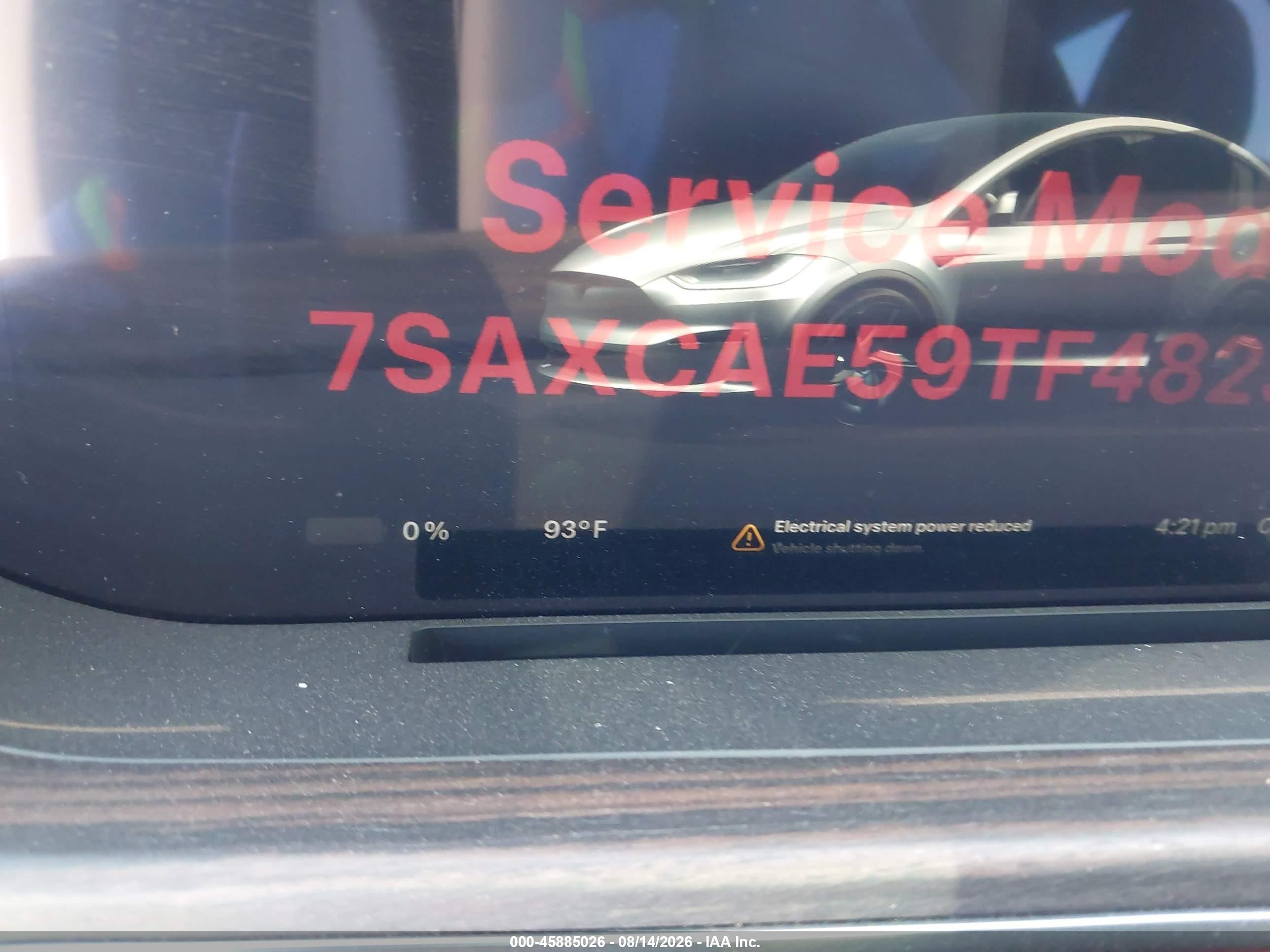2026 Tesla Model X All-wheel Drive Серебряный vin: 7SAXCAE59TF482329