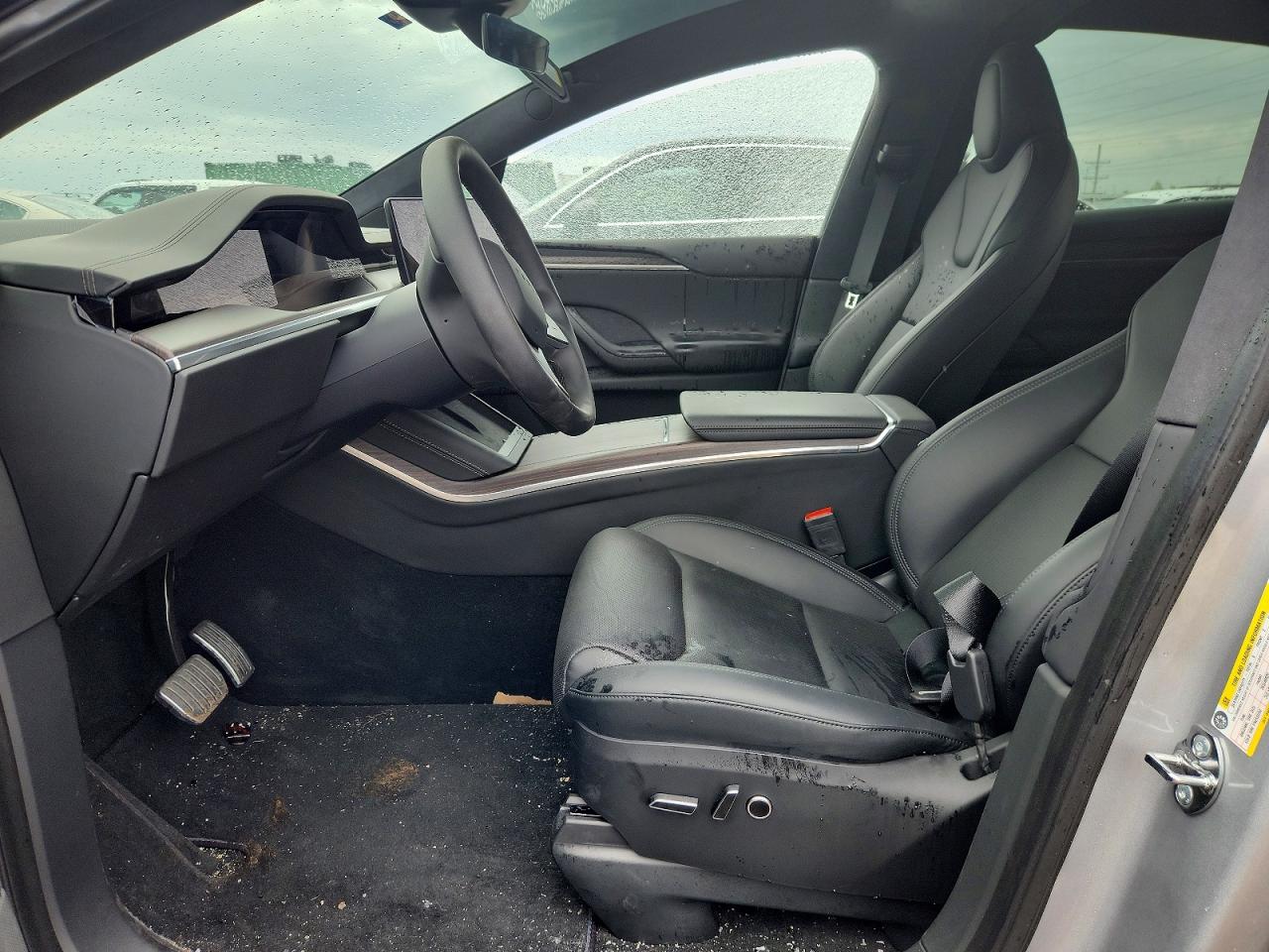 2025 Tesla Model X Gray vin: 7SAXCBE50SF469862