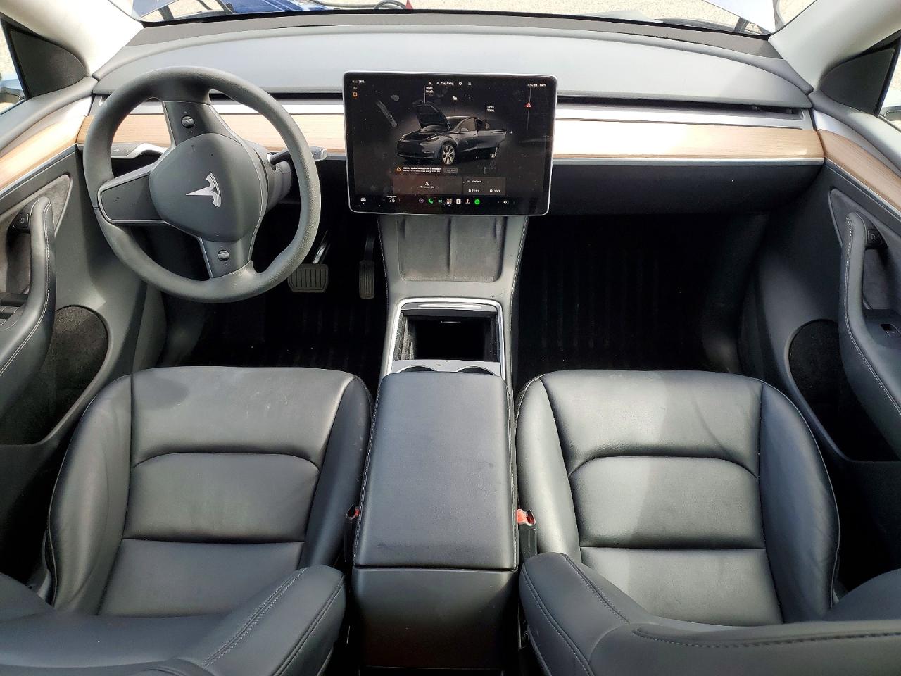 2023 Tesla Model Y Charcoal vin: 7SAYGAEE0PF596752