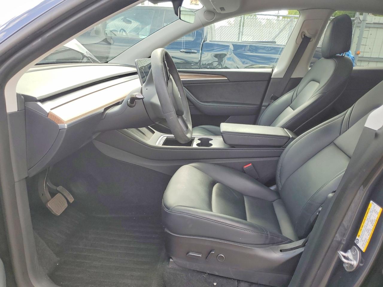 2023 Tesla Model Y Charcoal vin: 7SAYGAEE0PF596752