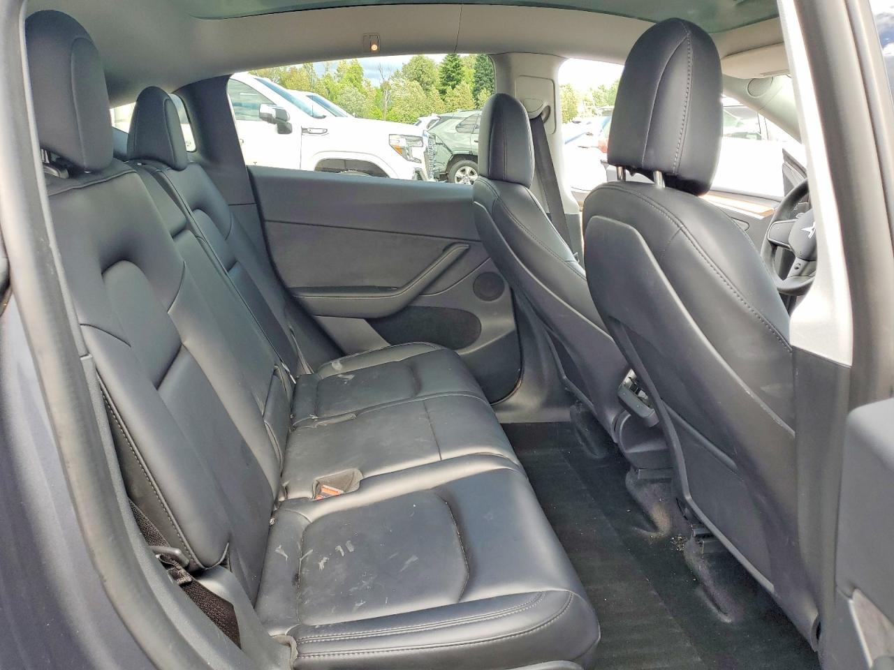 2023 Tesla Model Y Charcoal vin: 7SAYGAEE0PF596752