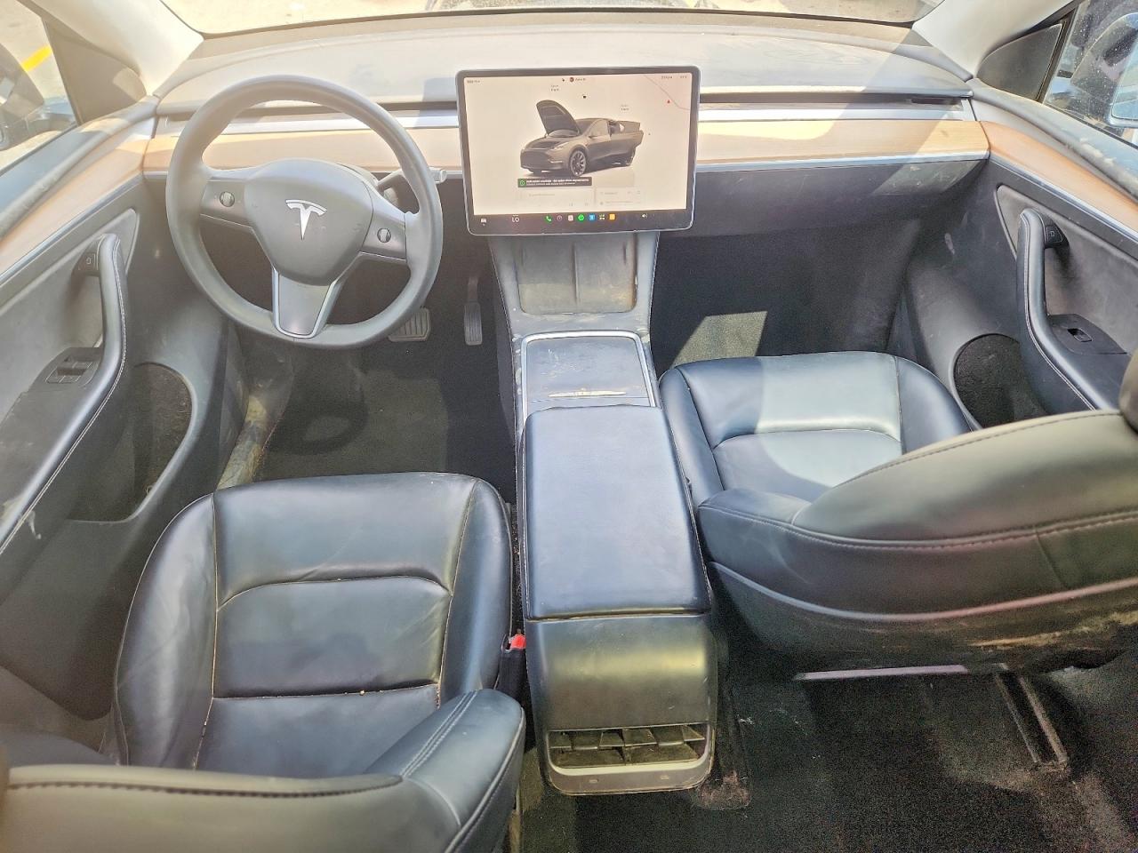 2022 Tesla Model Y Черный vin: 7SAYGAEE2NF524500