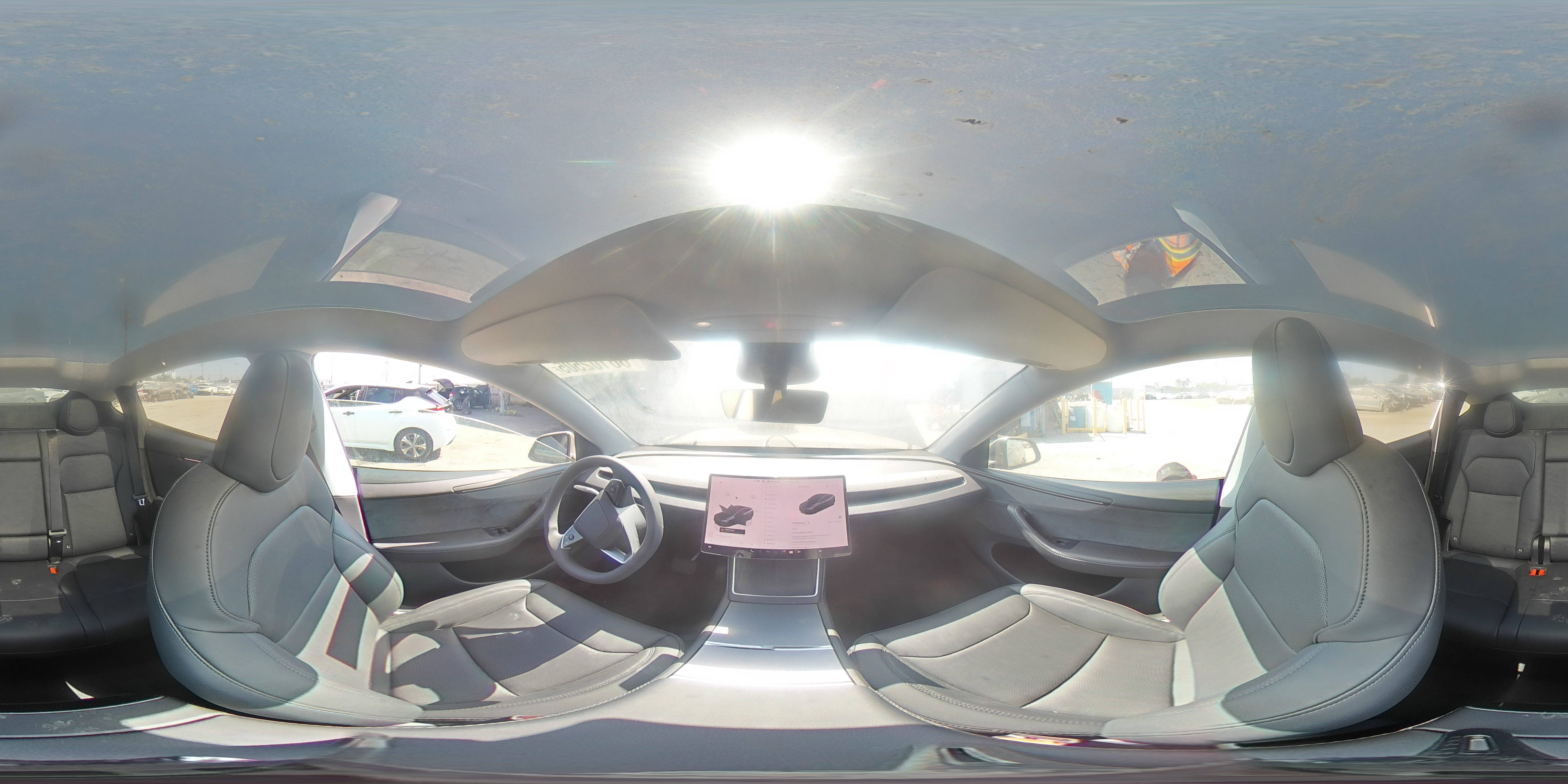 2026 Tesla Model Y Gray vin: 7SAYGDED1TF396241