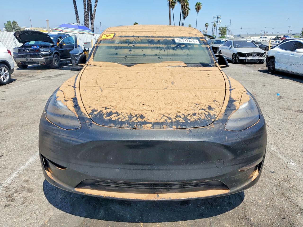 2024 Tesla Model Y Black vin: 7SAYGDED2RF166149