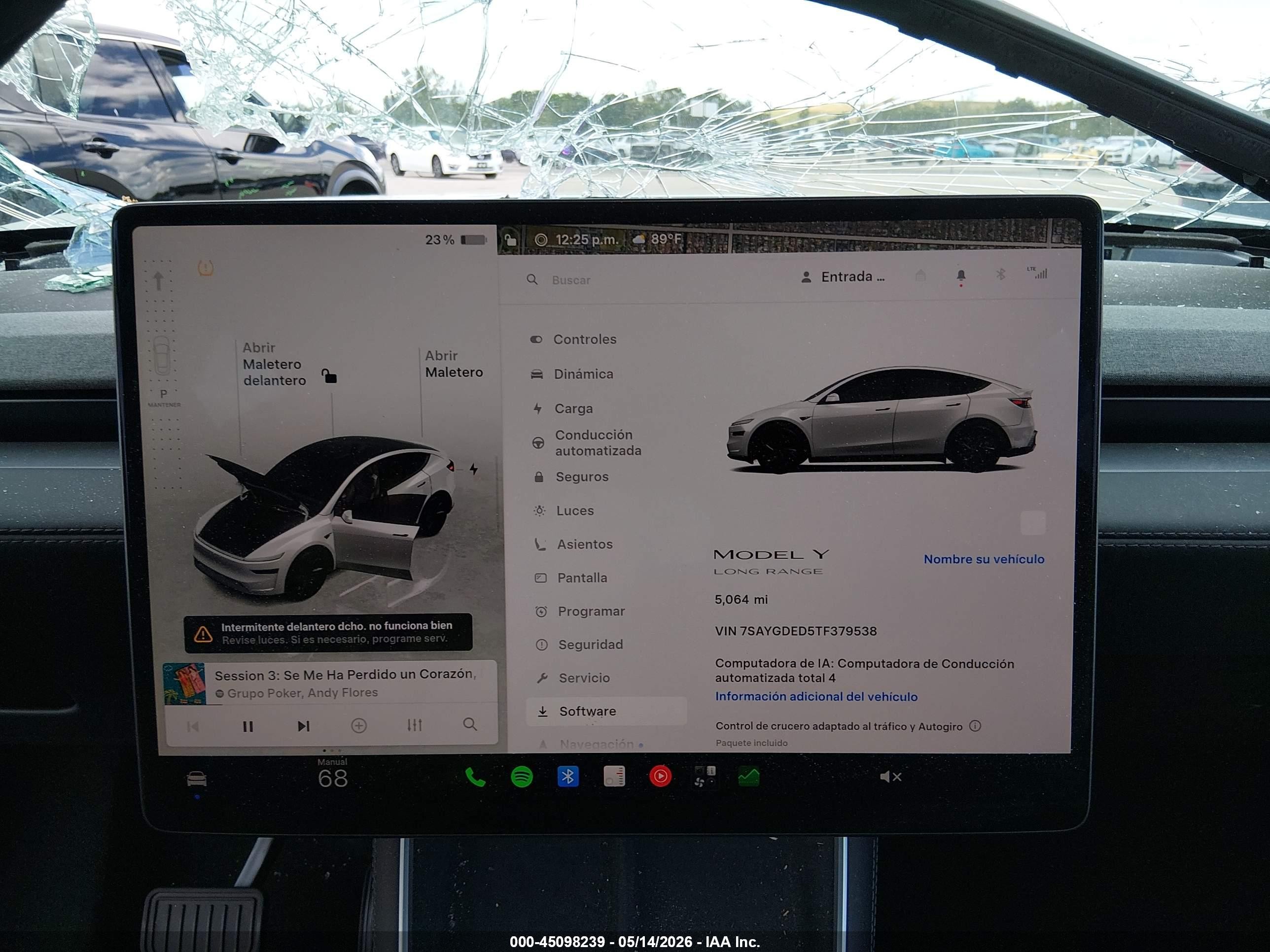 2026 Tesla Model Y Premium Rear-wheel Drive/rear-wheel Drive White vin: 7SAYGDED5TF379538