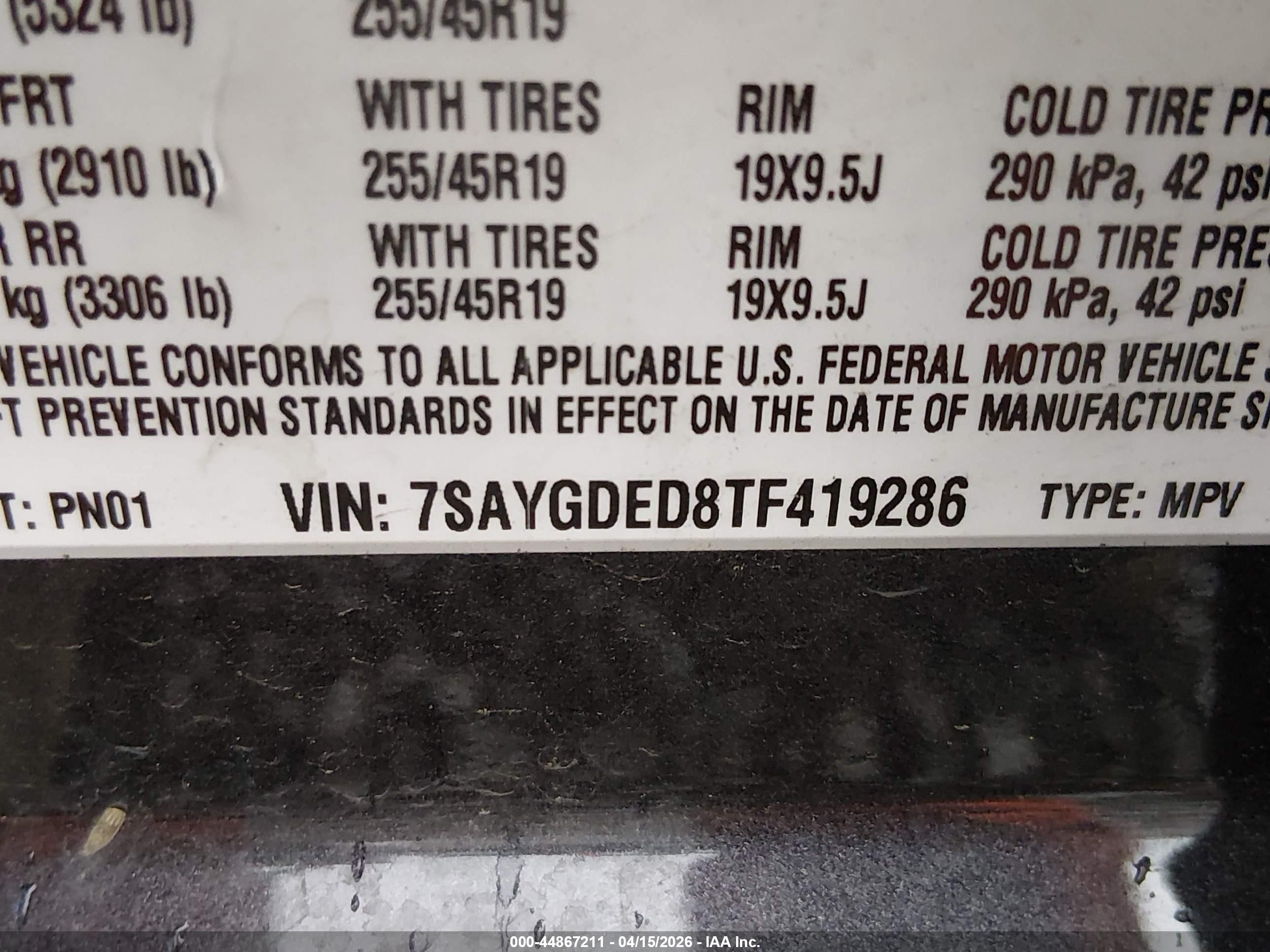 2026 Tesla Model Y Premium Rear-wheel Drive/standard Rear-wheel Drive Gray vin: 7SAYGDED8TF419286