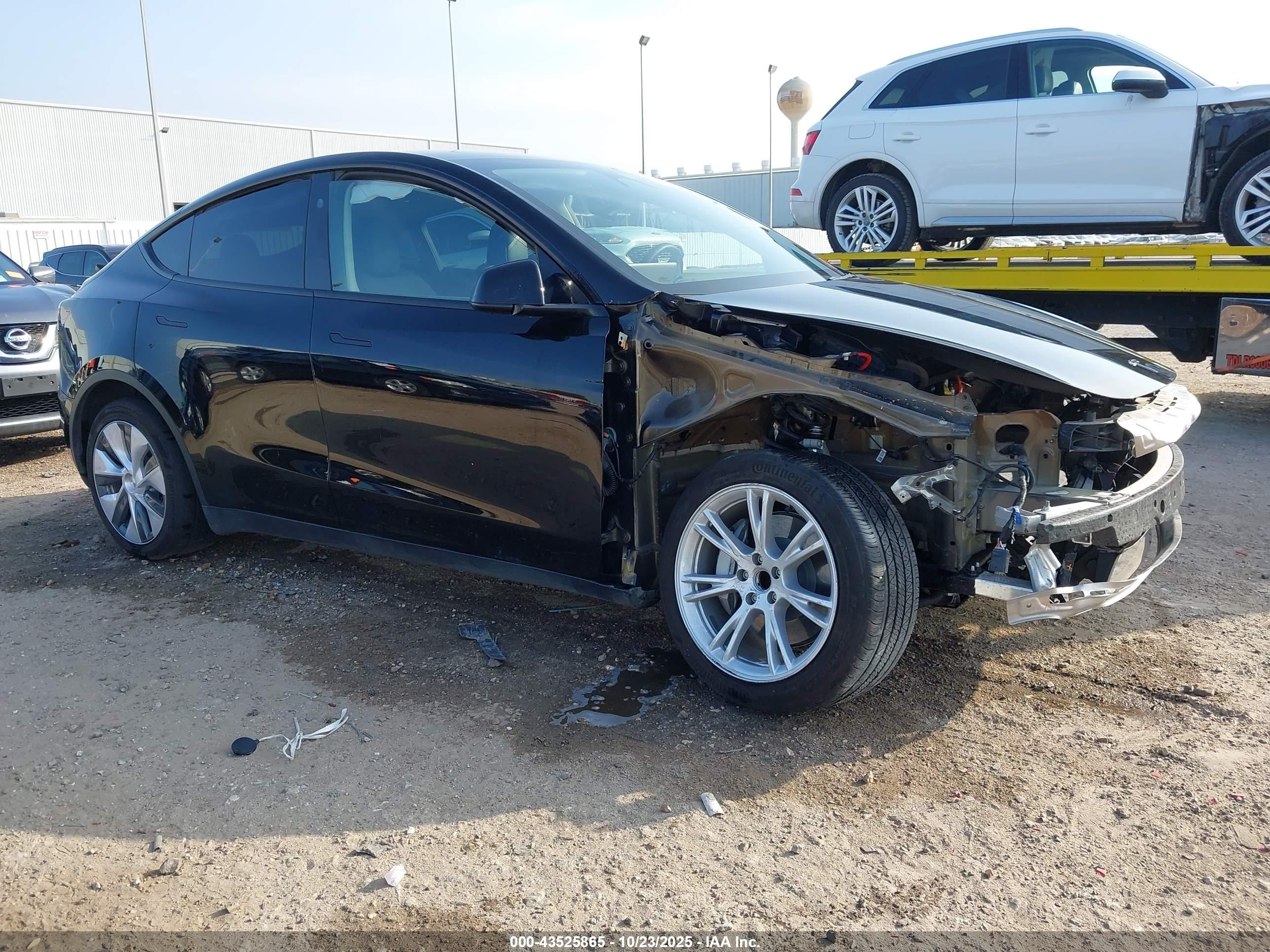 2024 Tesla Model Y Rwd Black vin: 7SAYGDEDXRF071712