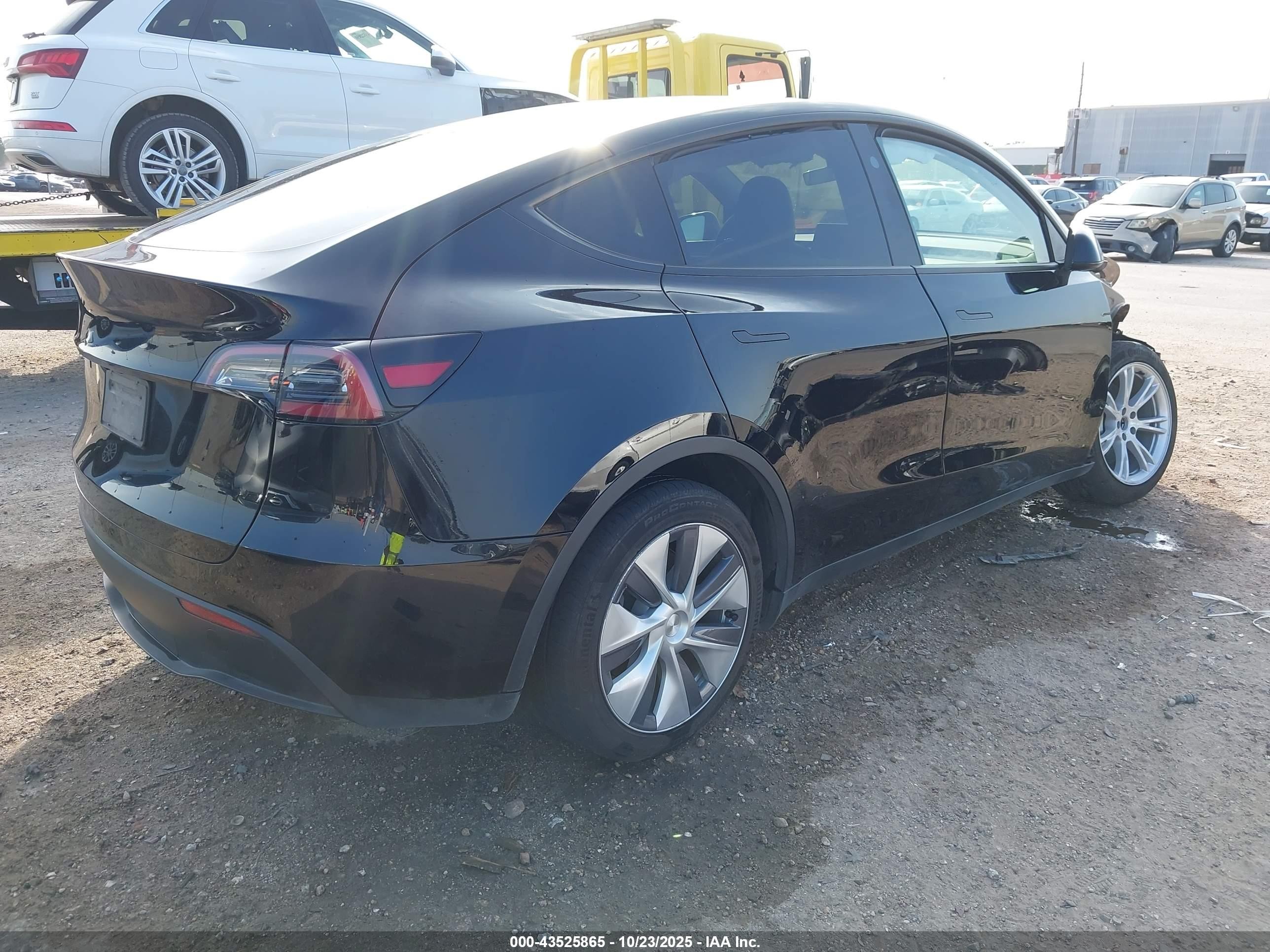 2024 Tesla Model Y Rwd Black vin: 7SAYGDEDXRF071712