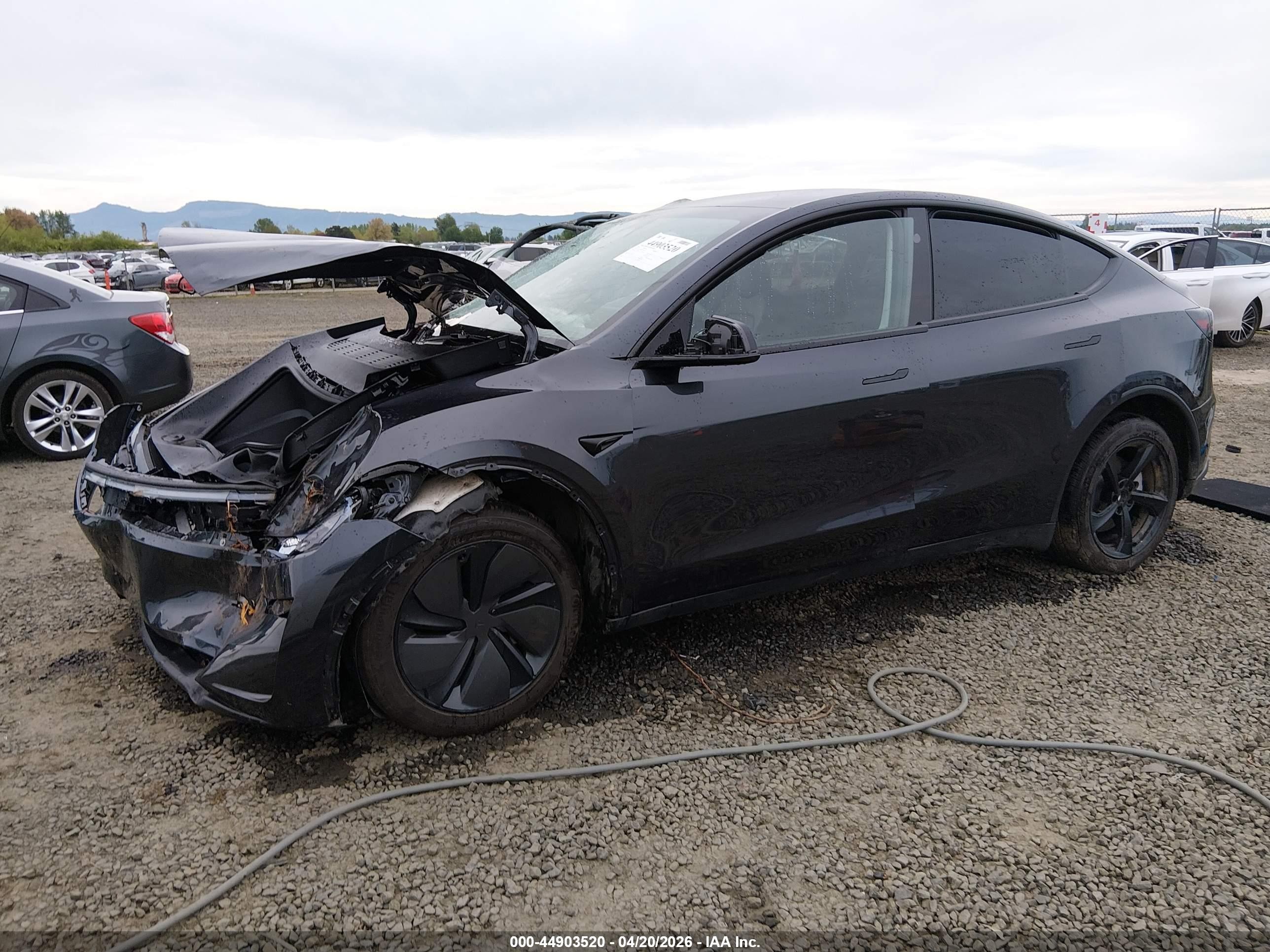 2026 Tesla Model Y Premium Rear-wheel Drive/standard Rear-wheel Drive Black vin: 7SAYGDEDXTF523293