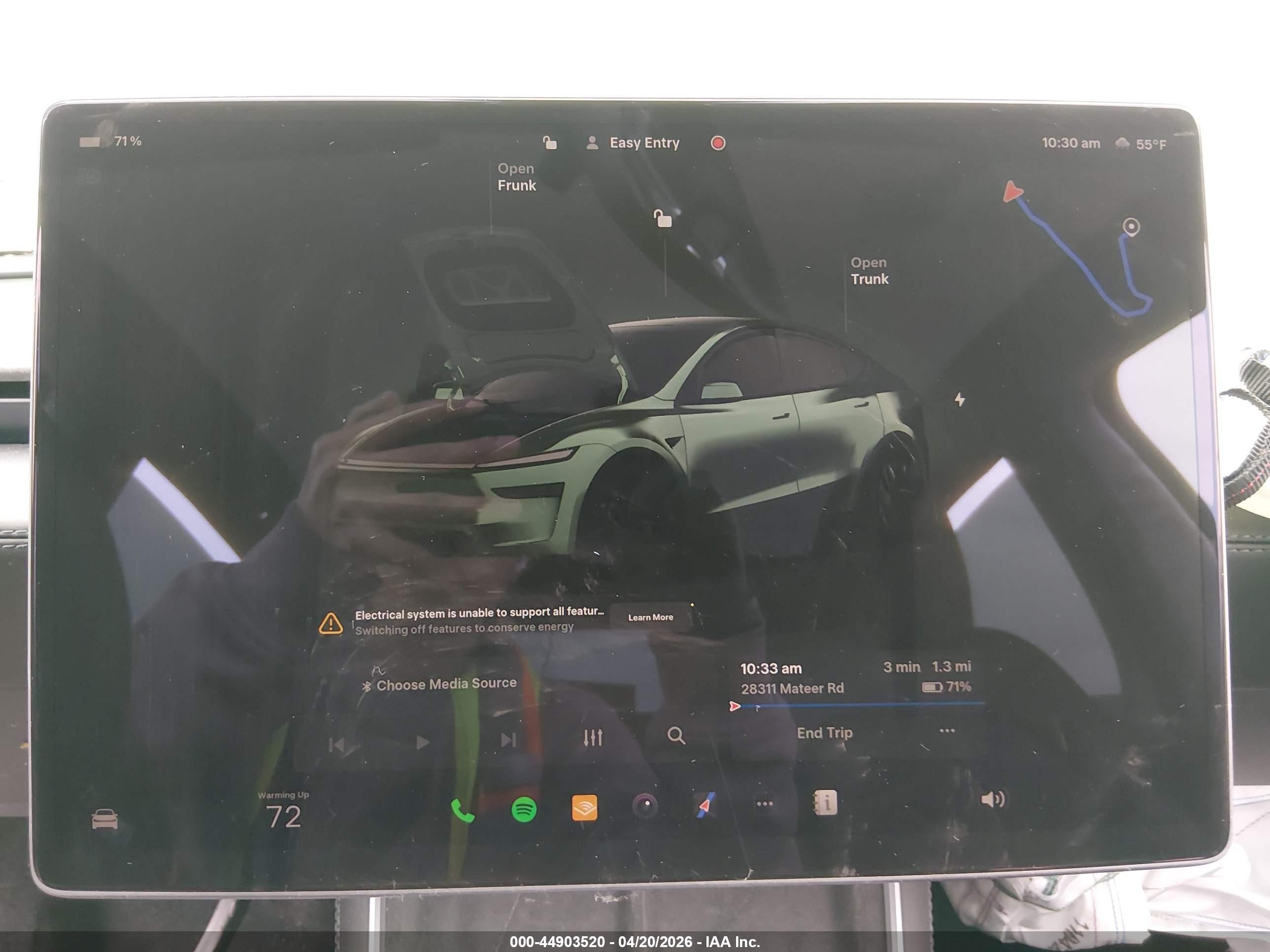 2026 Tesla Model Y Premium Rear-wheel Drive/standard Rear-wheel Drive Black vin: 7SAYGDEDXTF523293