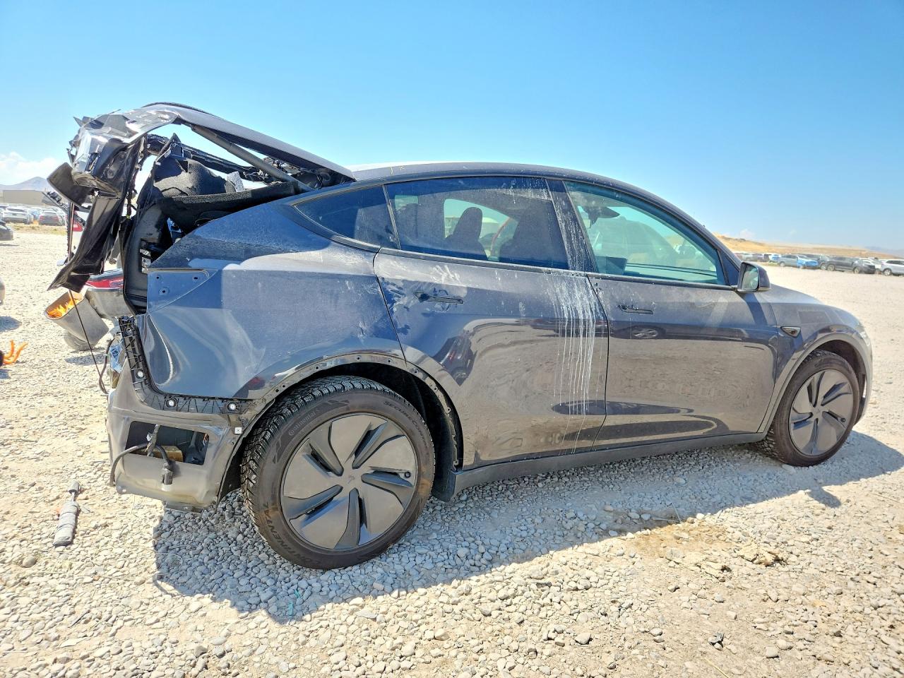 2026 Tesla Model Y Charcoal vin: 7SAYGDEE0TF440707