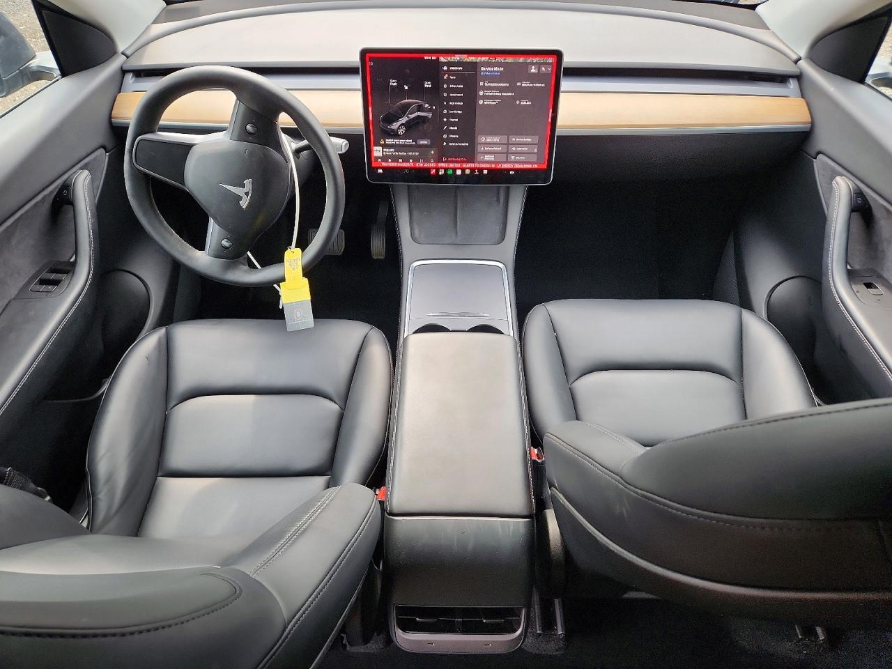 2022 Tesla Model Y Gray vin: 7SAYGDEE1NA002973
