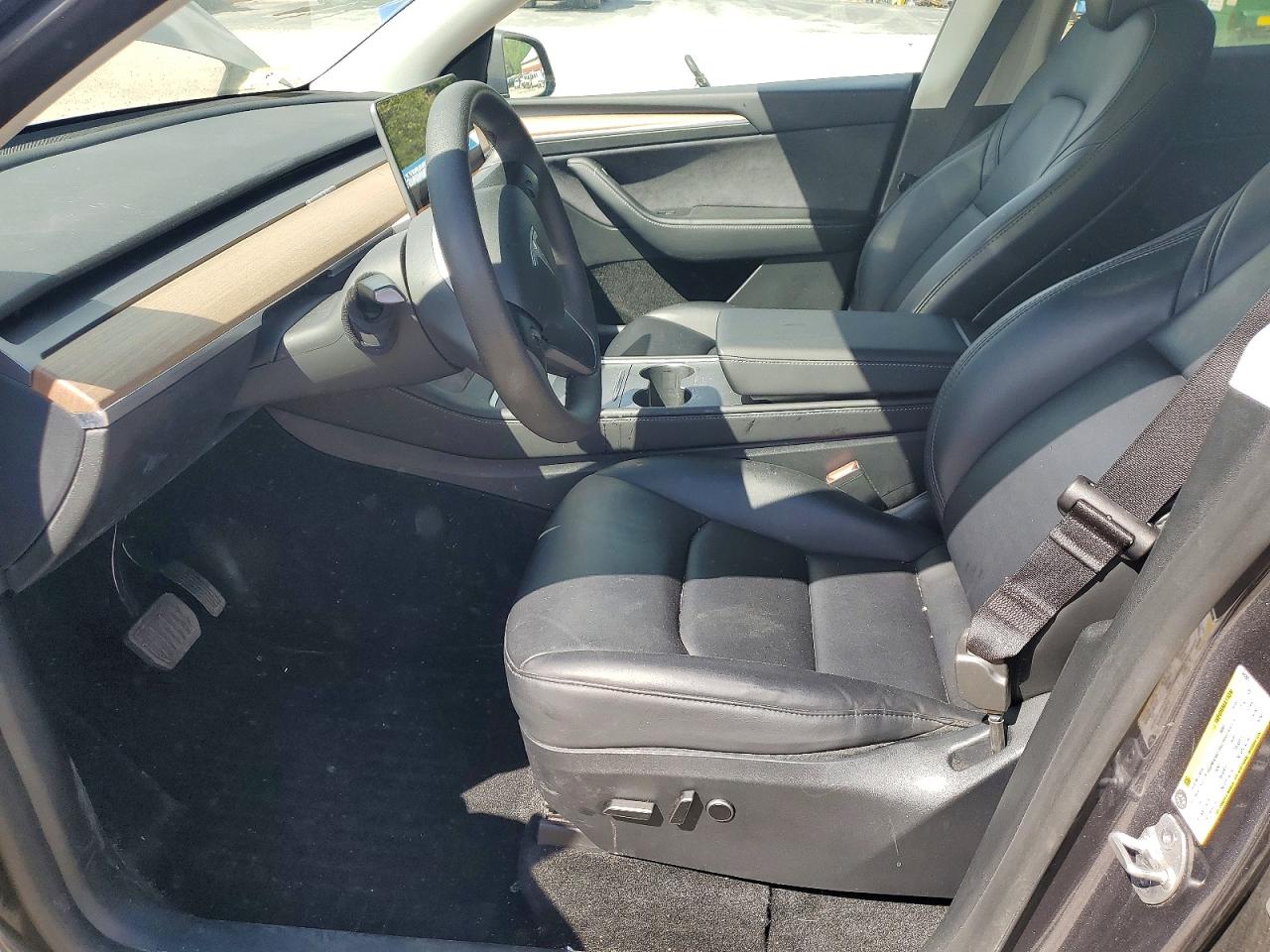 2023 Tesla Model Y Серый vin: 7SAYGDEE1PF865889