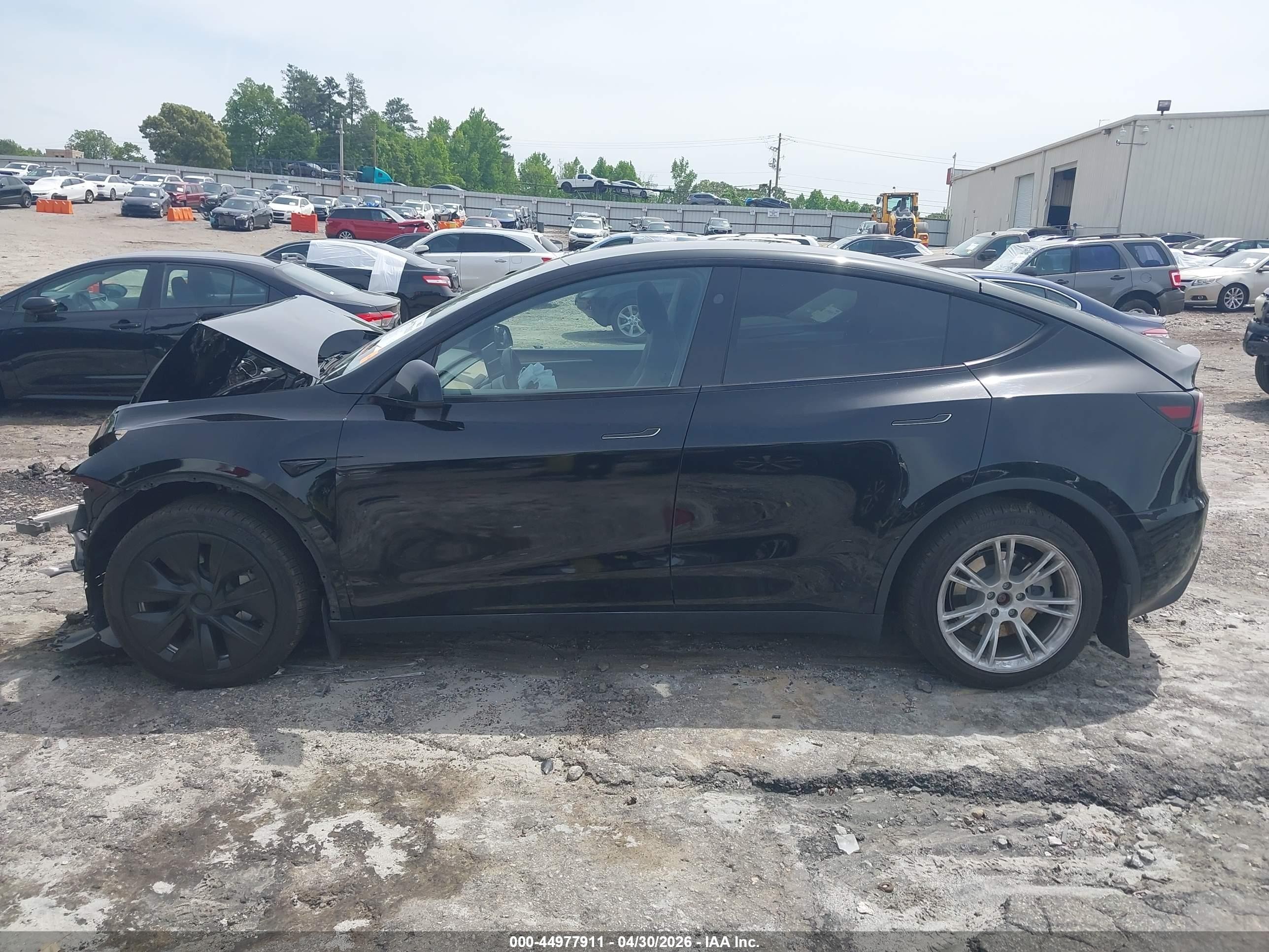 2023 Tesla Model Y Awd/long Range Dual Motor All-wheel Drive Black vin: 7SAYGDEE2PA185352