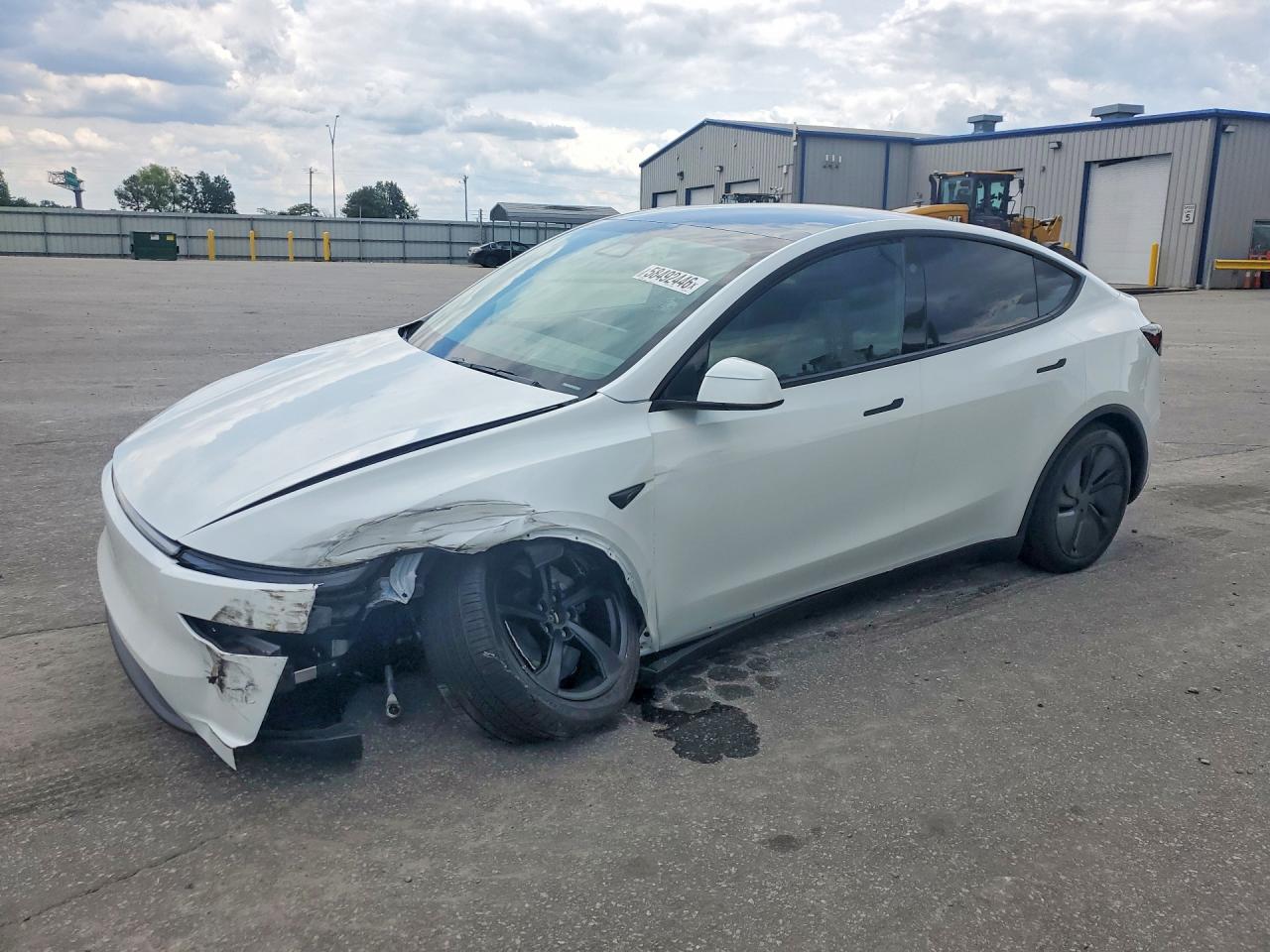 2026 Tesla Model Y White vin: 7SAYGDEE2TA714969
