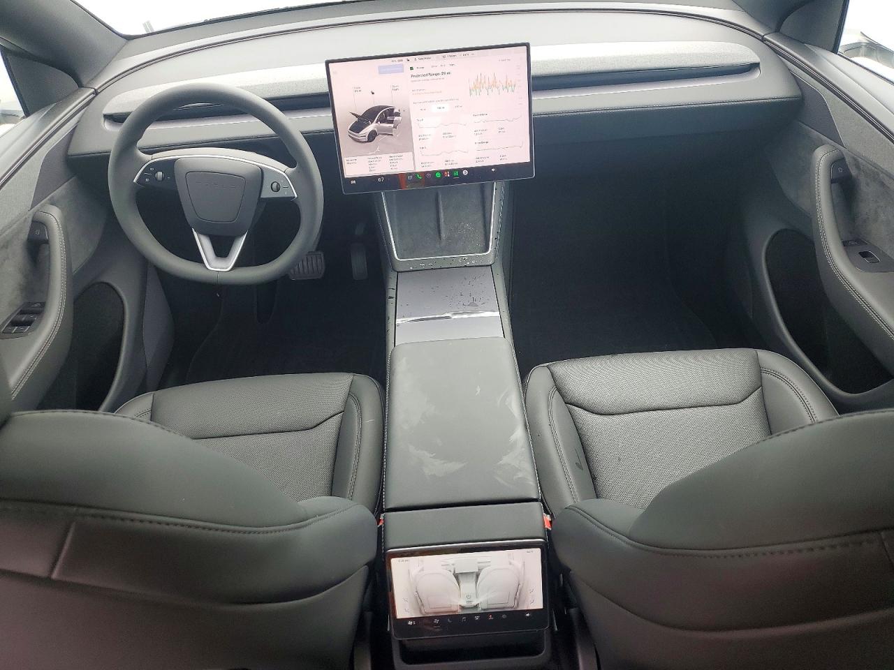 2026 Tesla Model Y White vin: 7SAYGDEE2TA714969