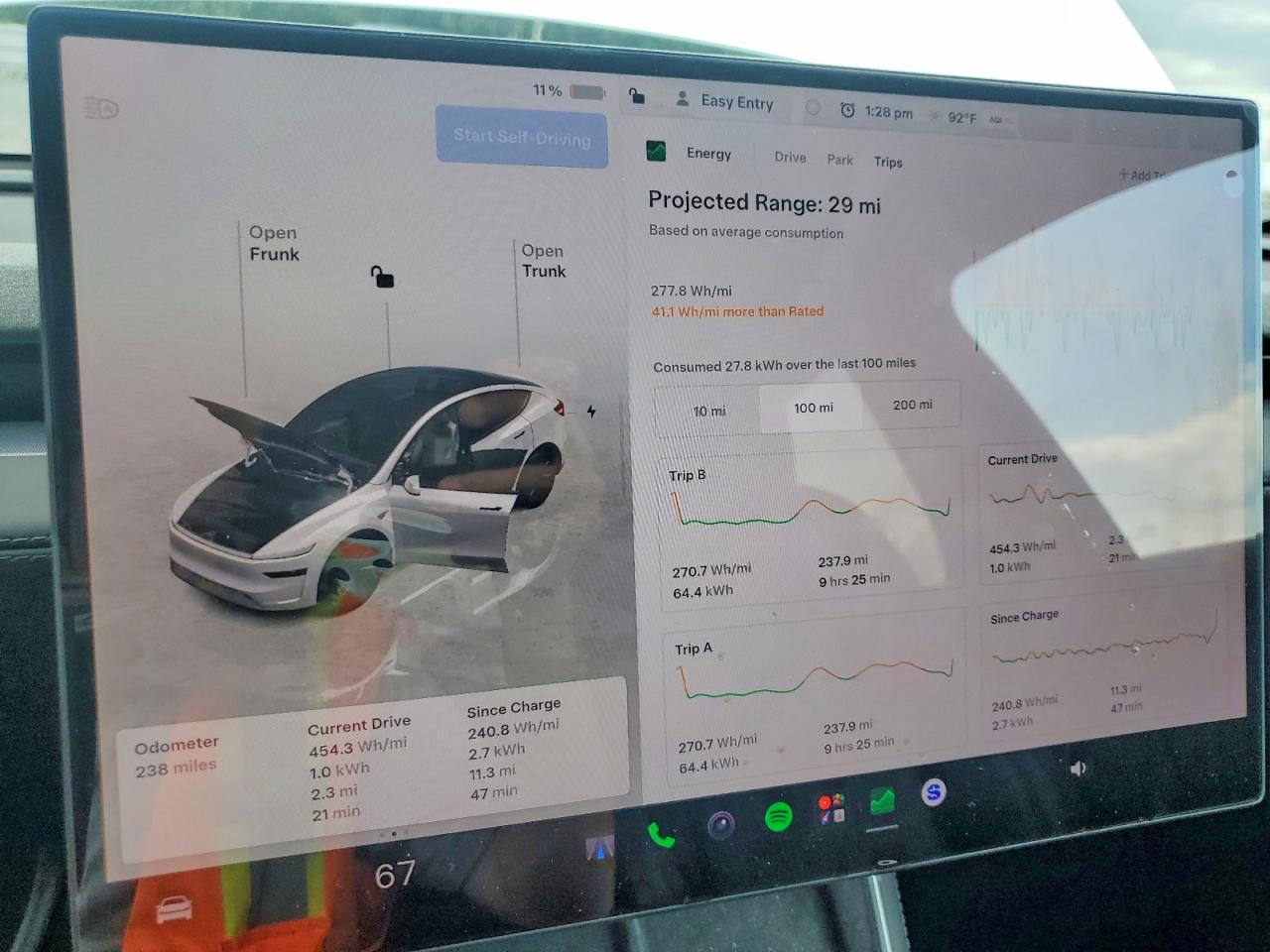 2026 Tesla Model Y White vin: 7SAYGDEE2TA714969