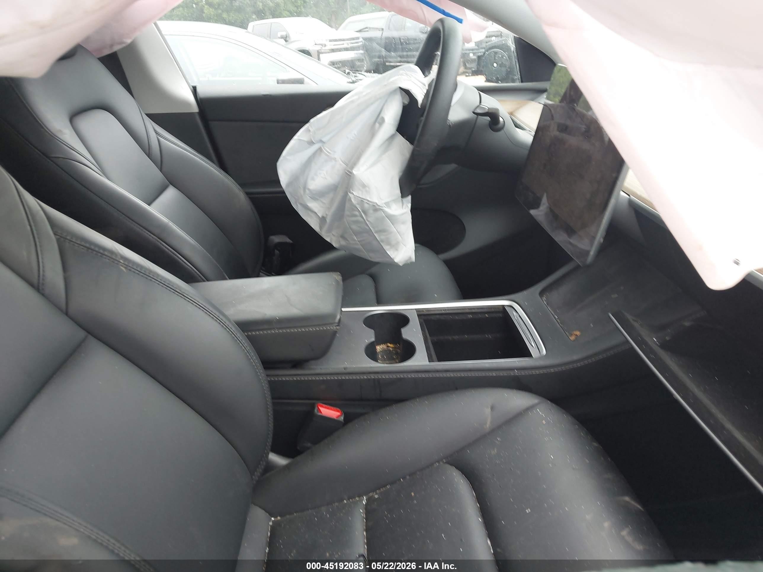 2023 Tesla Model Y Awd/long Range Dual Motor All-wheel Drive Red vin: 7SAYGDEE3PA102625