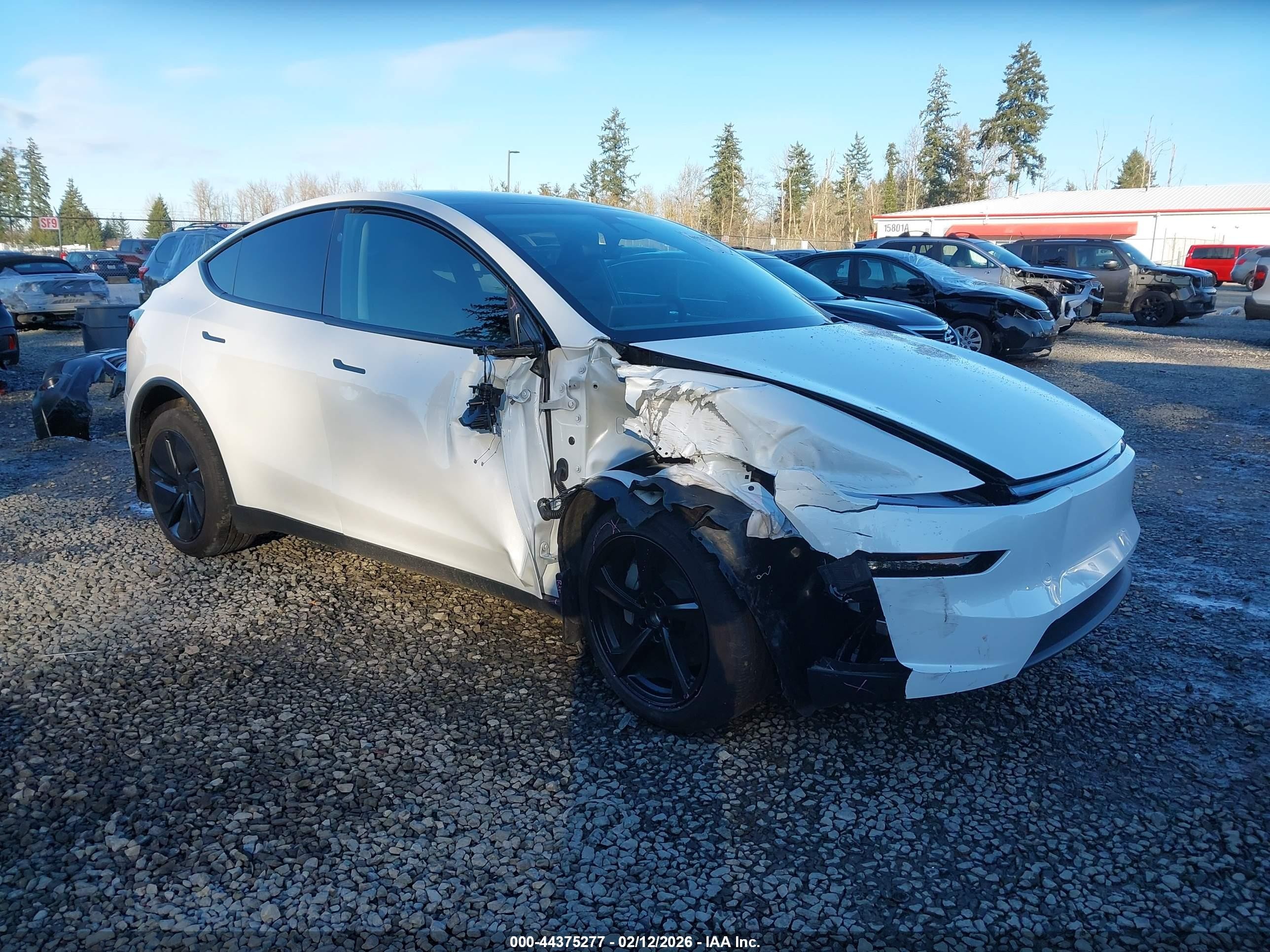2026 Tesla Model Y Long Range Launch Series/premium All-wheel Drive Белый vin: 7SAYGDEE3TF421889
