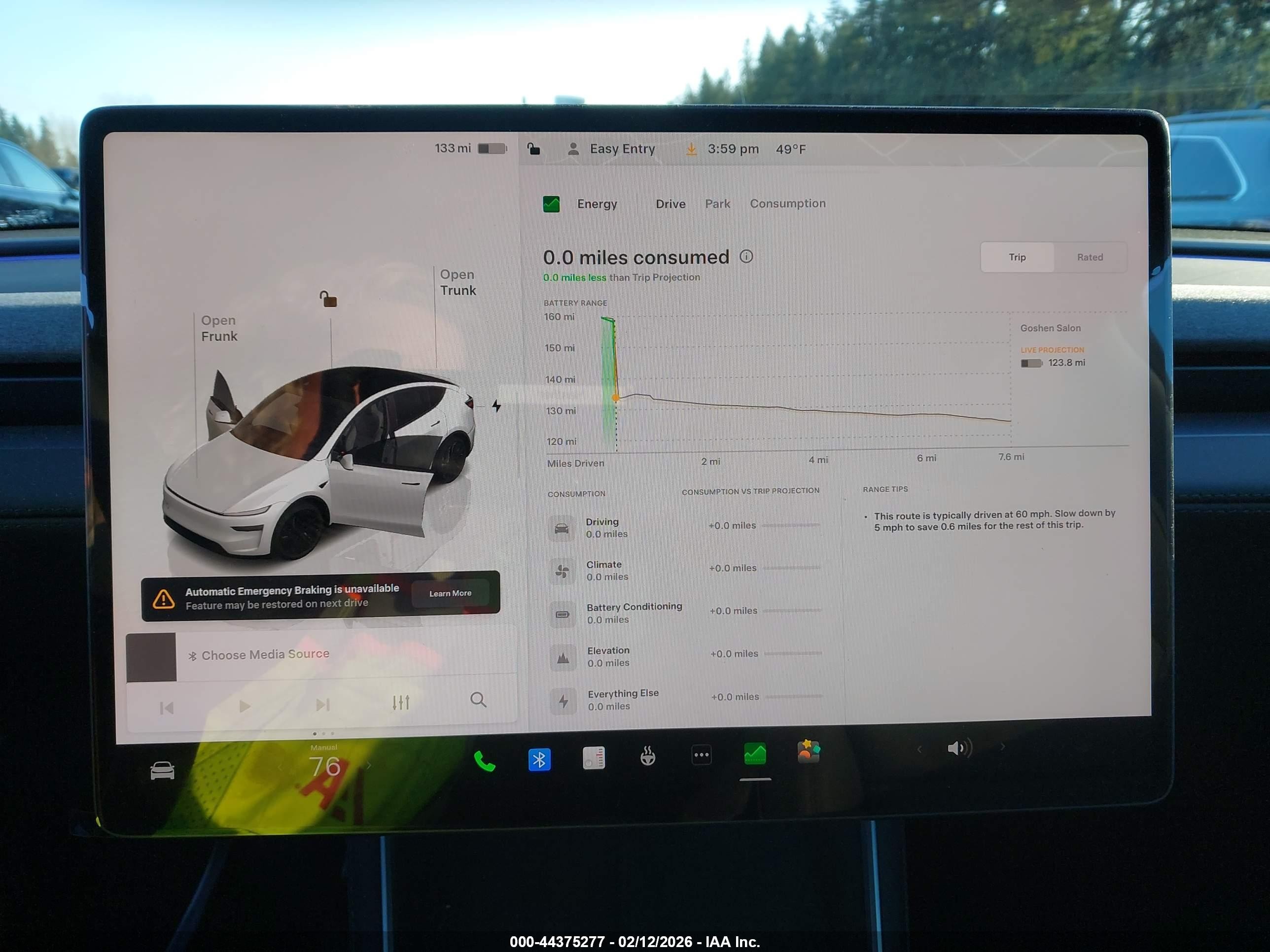 2026 Tesla Model Y Long Range Launch Series/premium All-wheel Drive Белый vin: 7SAYGDEE3TF421889