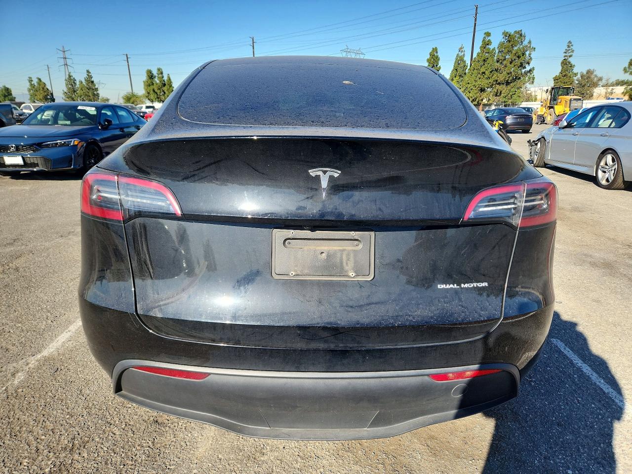 2023 Tesla Model Y Black vin: 7SAYGDEE4PF867653