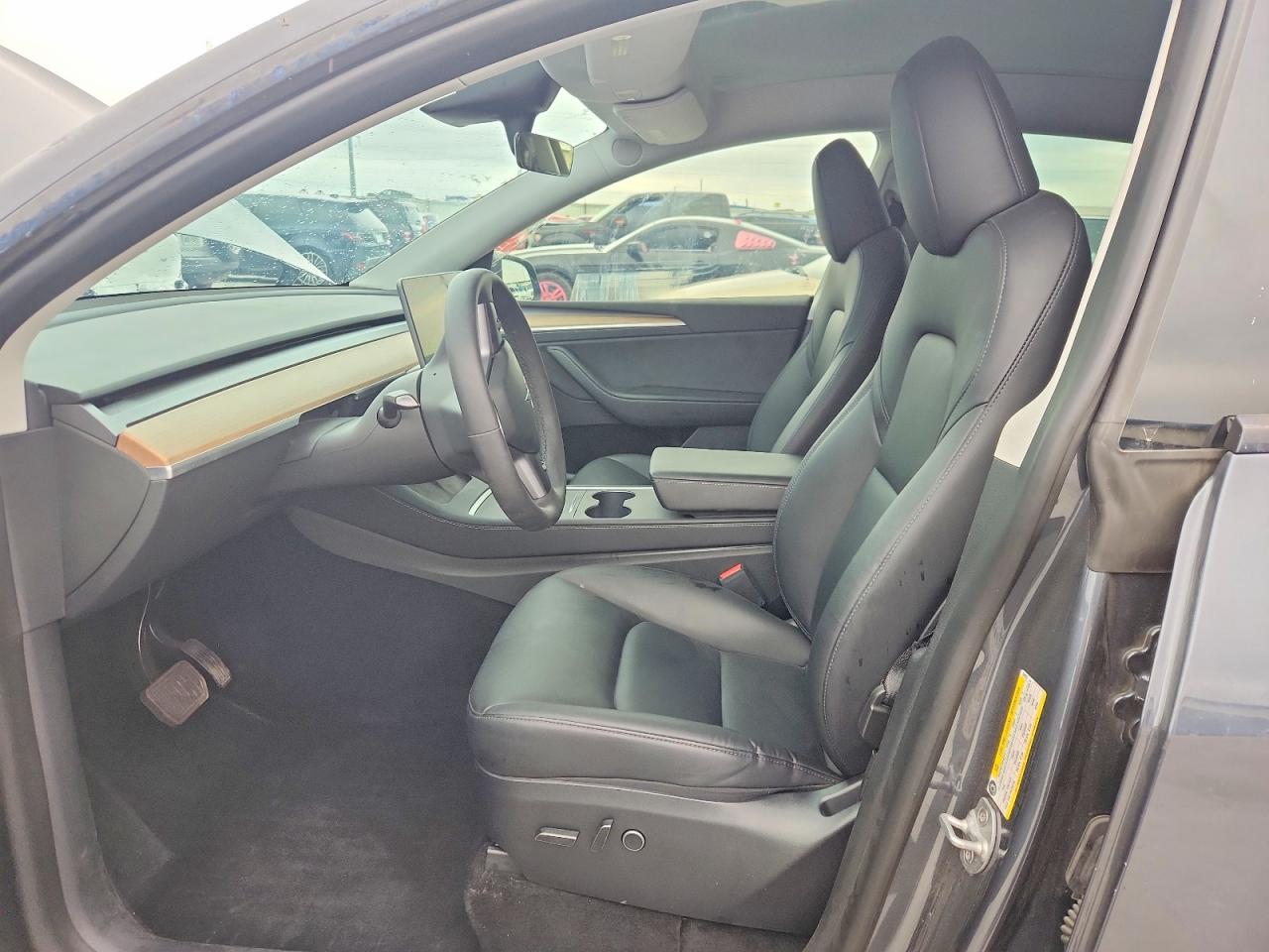 2023 Tesla Model Y Gray vin: 7SAYGDEE5PA044937
