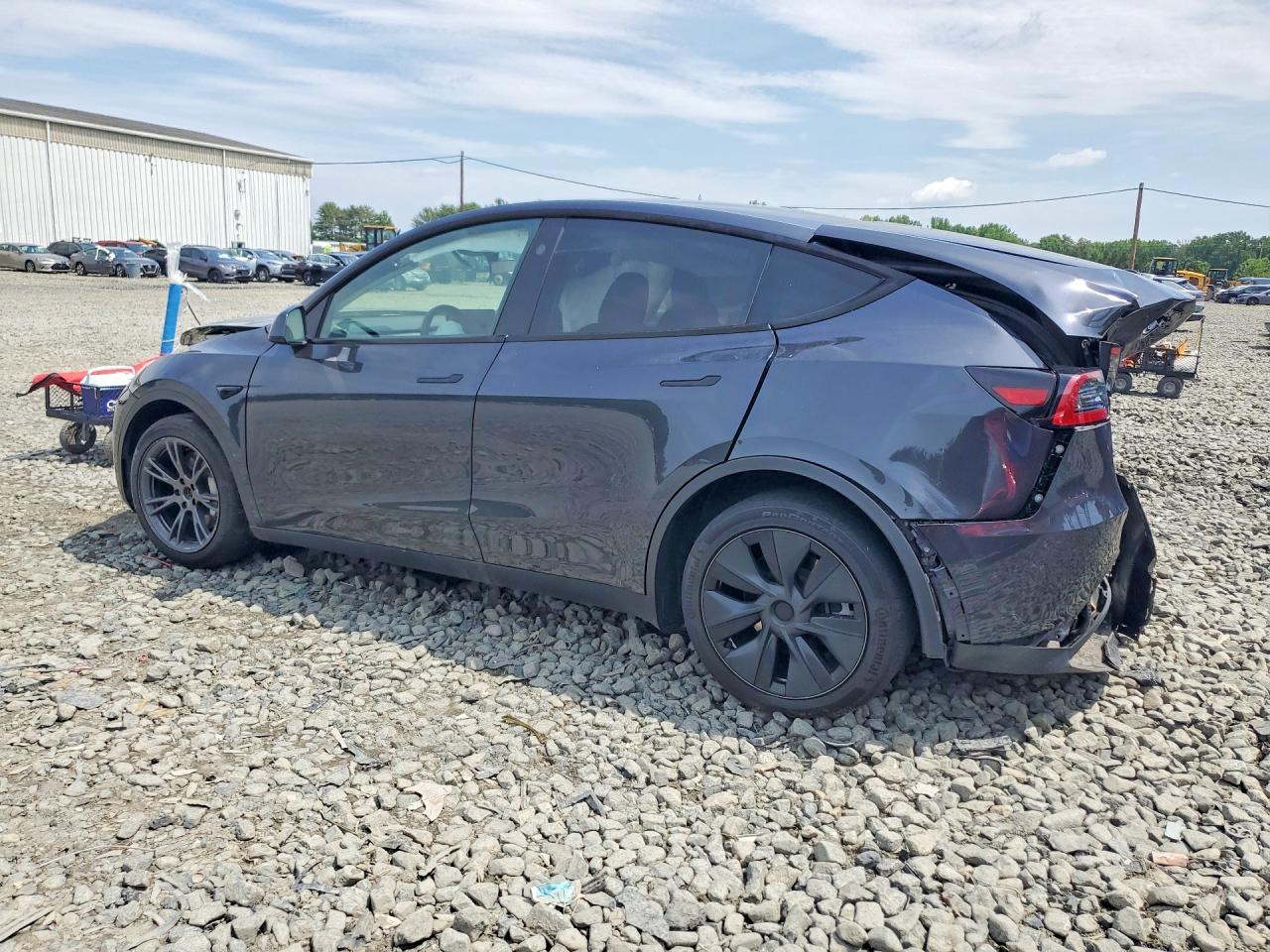 2024 Tesla Model Y Gray vin: 7SAYGDEE6RA330167