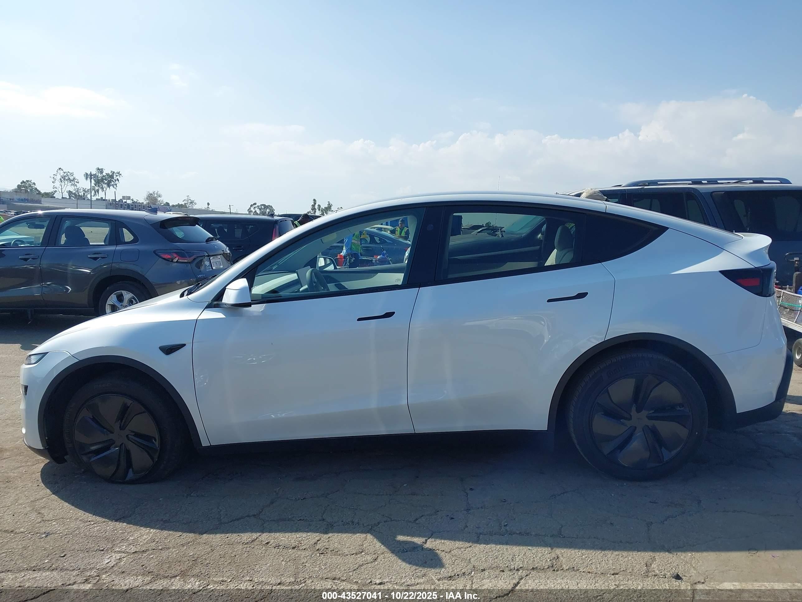 2026 Tesla Model Y Long Range Dual Motor All-wheel Drive/long Range Launch Series Белый vin: 7SAYGDEE7TF348543