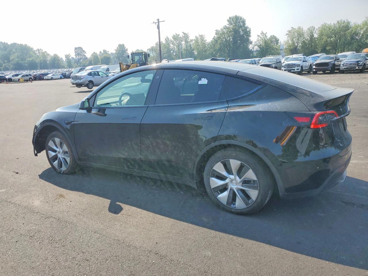 2022 Tesla Model Y Black vin: 7SAYGDEE8NF559897