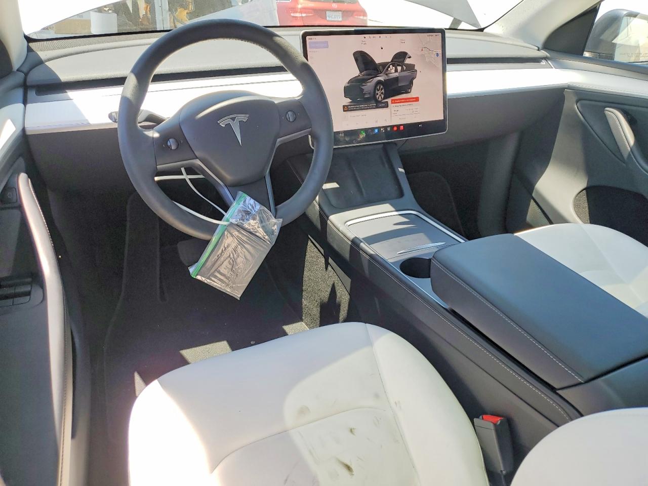 2023 Tesla Model Y Серый vin: 7SAYGDEE8PA153151