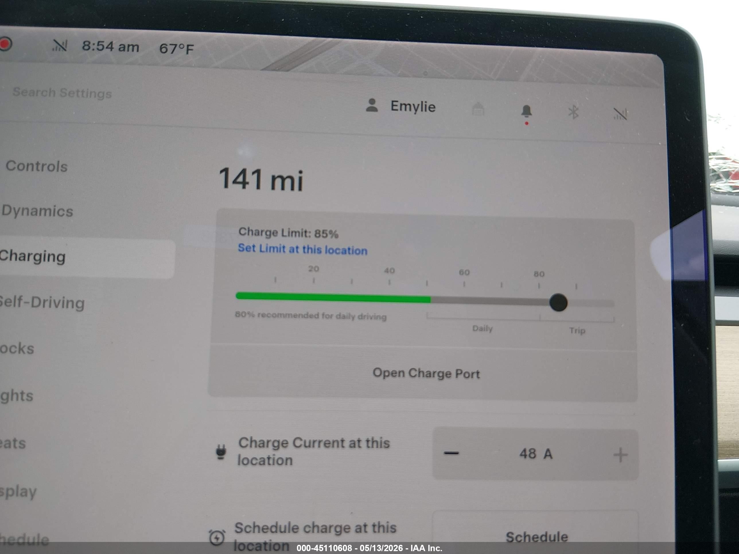 2022 Tesla Model Y Long Range Dual Motor All-wheel Drive White vin: 7SAYGDEE9NF336655