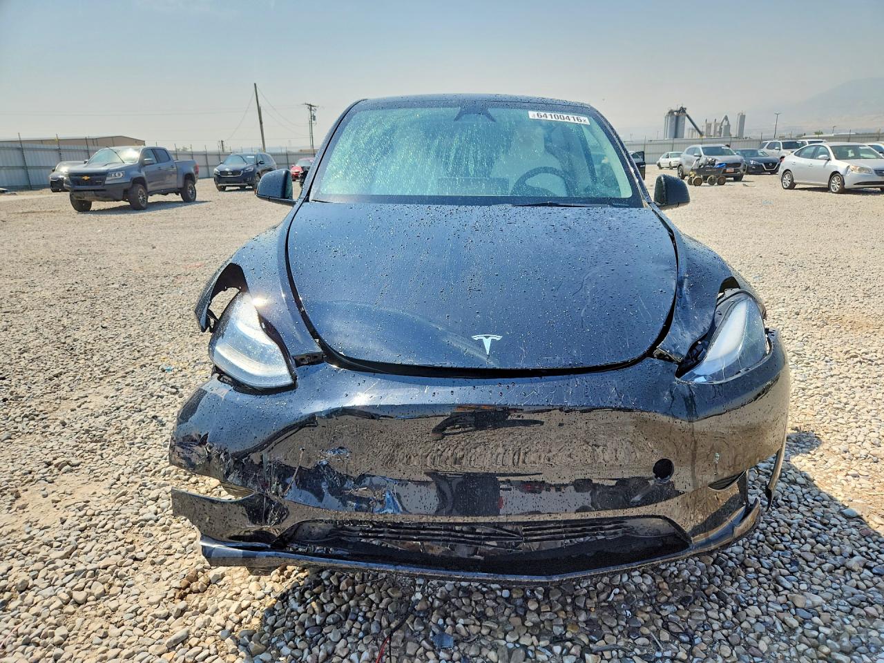 2023 Tesla Model Y Black vin: 7SAYGDEE9PF886330