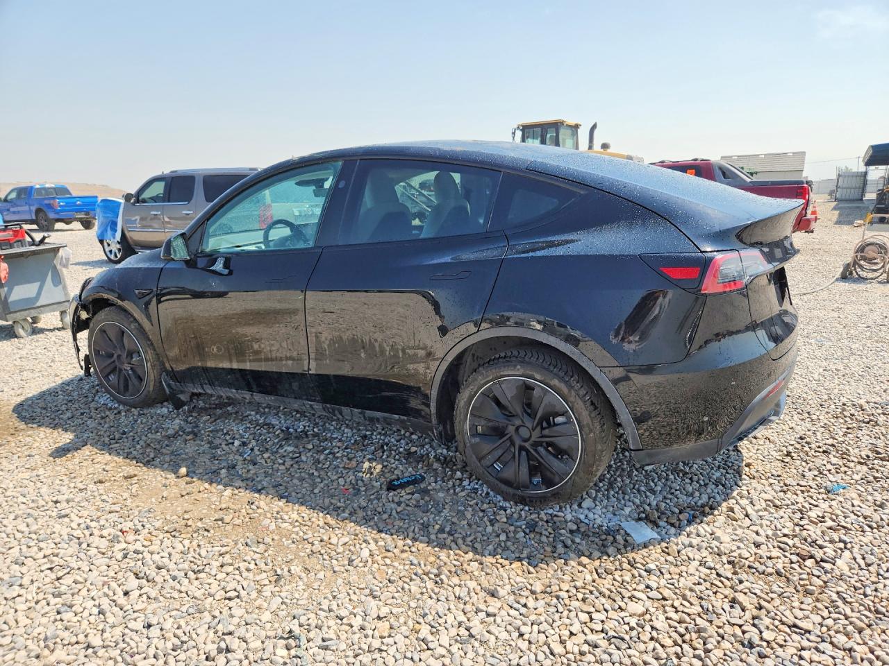 2023 Tesla Model Y Black vin: 7SAYGDEE9PF886330