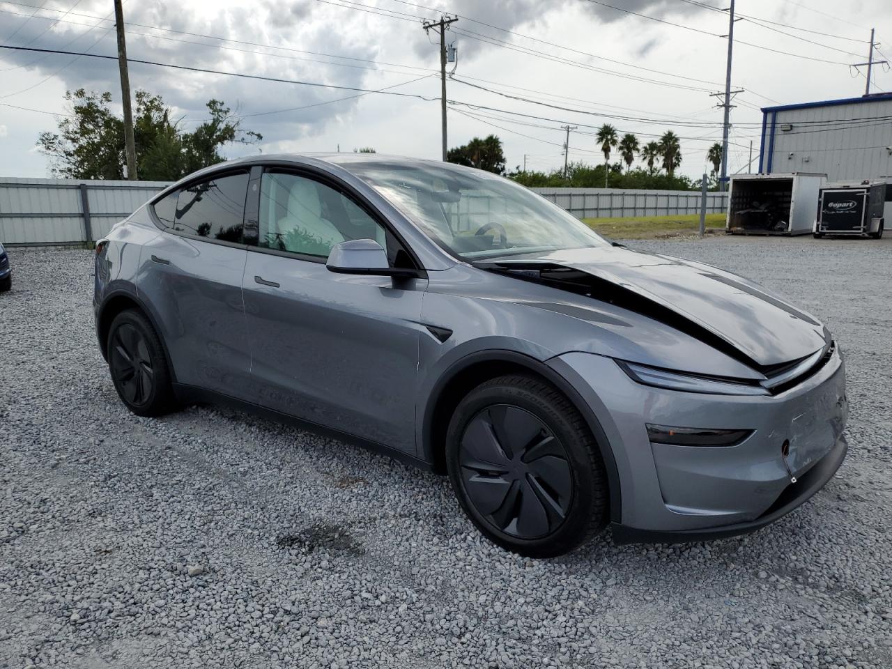 2026 Tesla Model Y Gray vin: 7SAYGDEE9TA464906