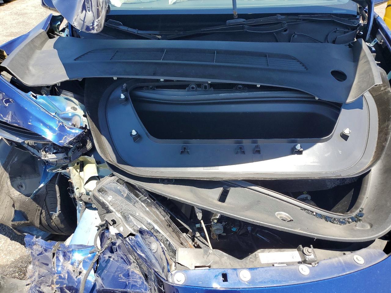 2023 Tesla Model Y Blue vin: 7SAYGDEEXPF889981