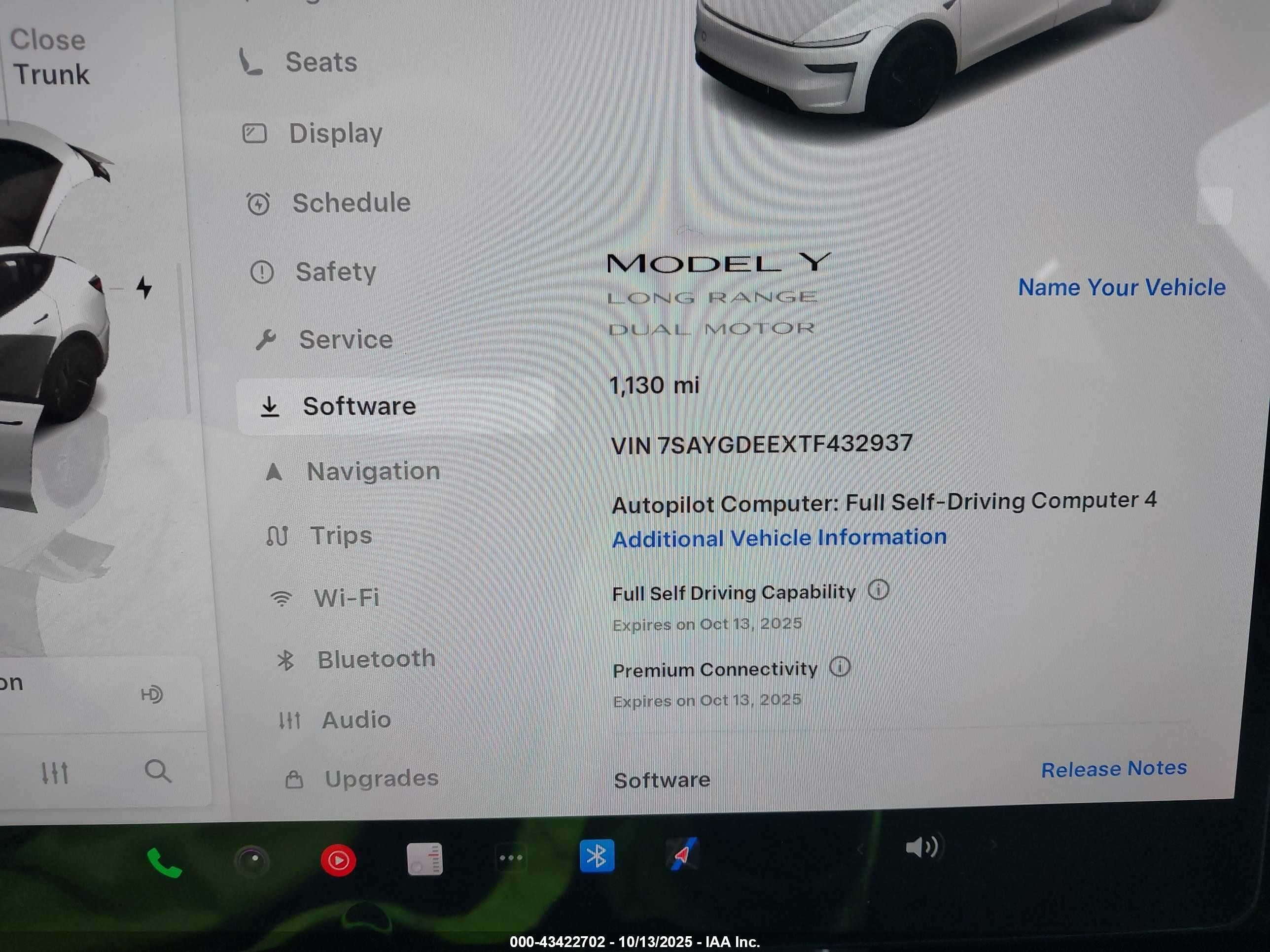 2026 Tesla Model Y   Белый vin: 7SAYGDEEXTF432937
