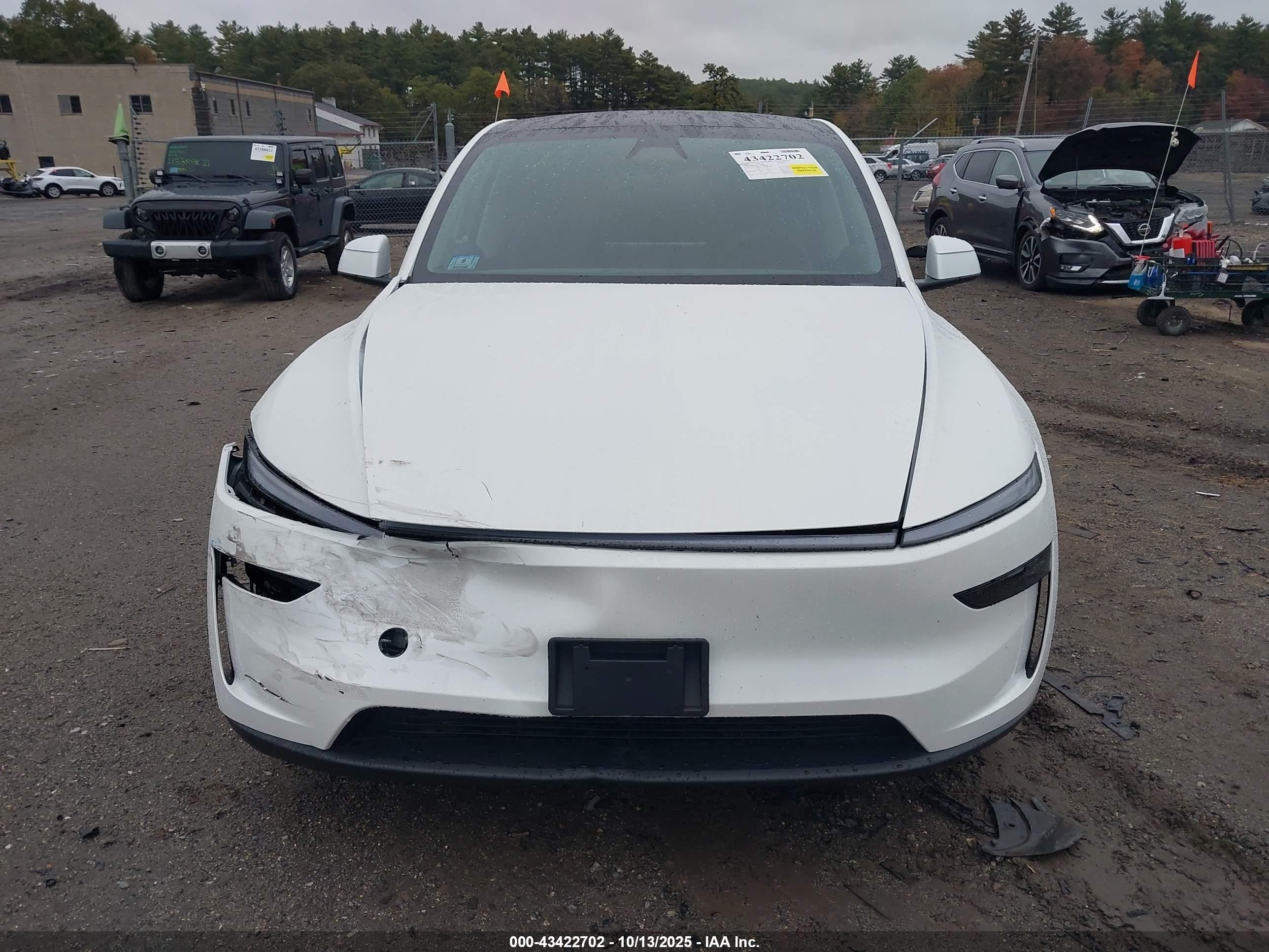 2026 Tesla Model Y   Белый vin: 7SAYGDEEXTF432937