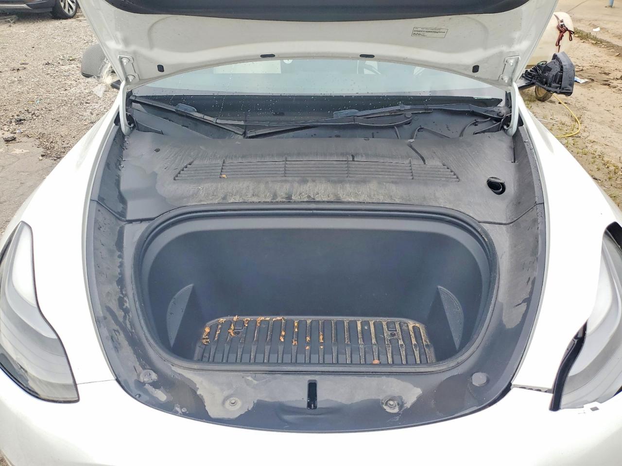 2023 Tesla Model Y White vin: 7SAYGDEF0PF830026