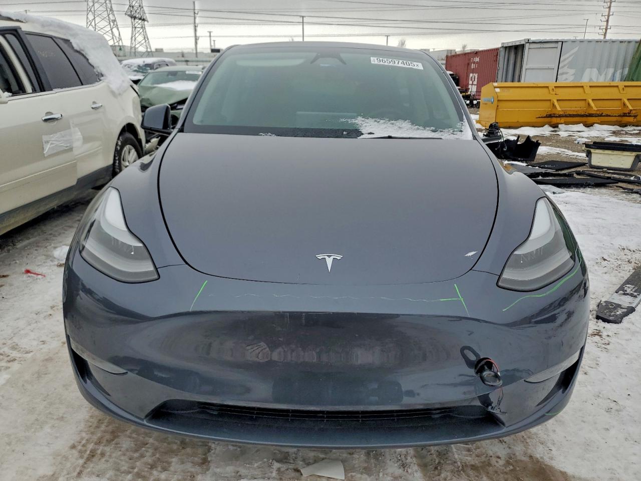 2023 Tesla Model Y Charcoal vin: 7SAYGDEF0PF936864