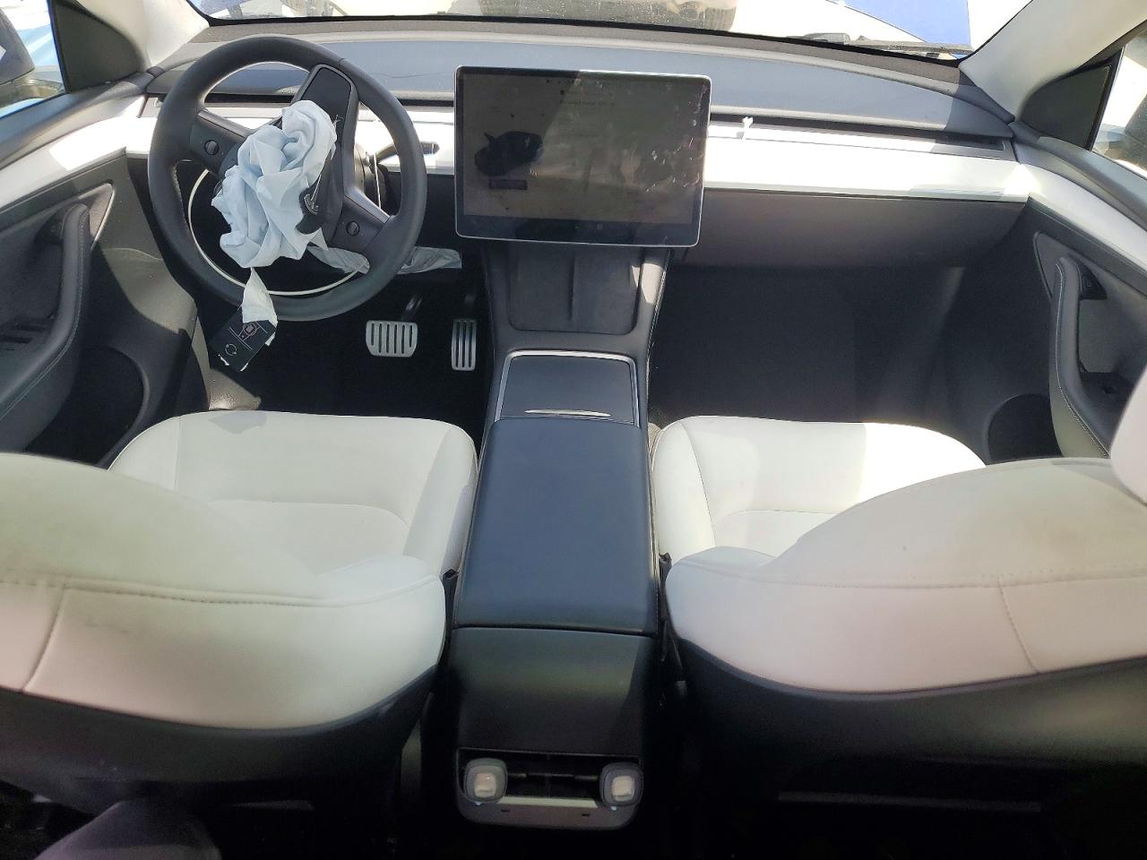 2023 Tesla Model Y Blue vin: 7SAYGDEF2PF749870