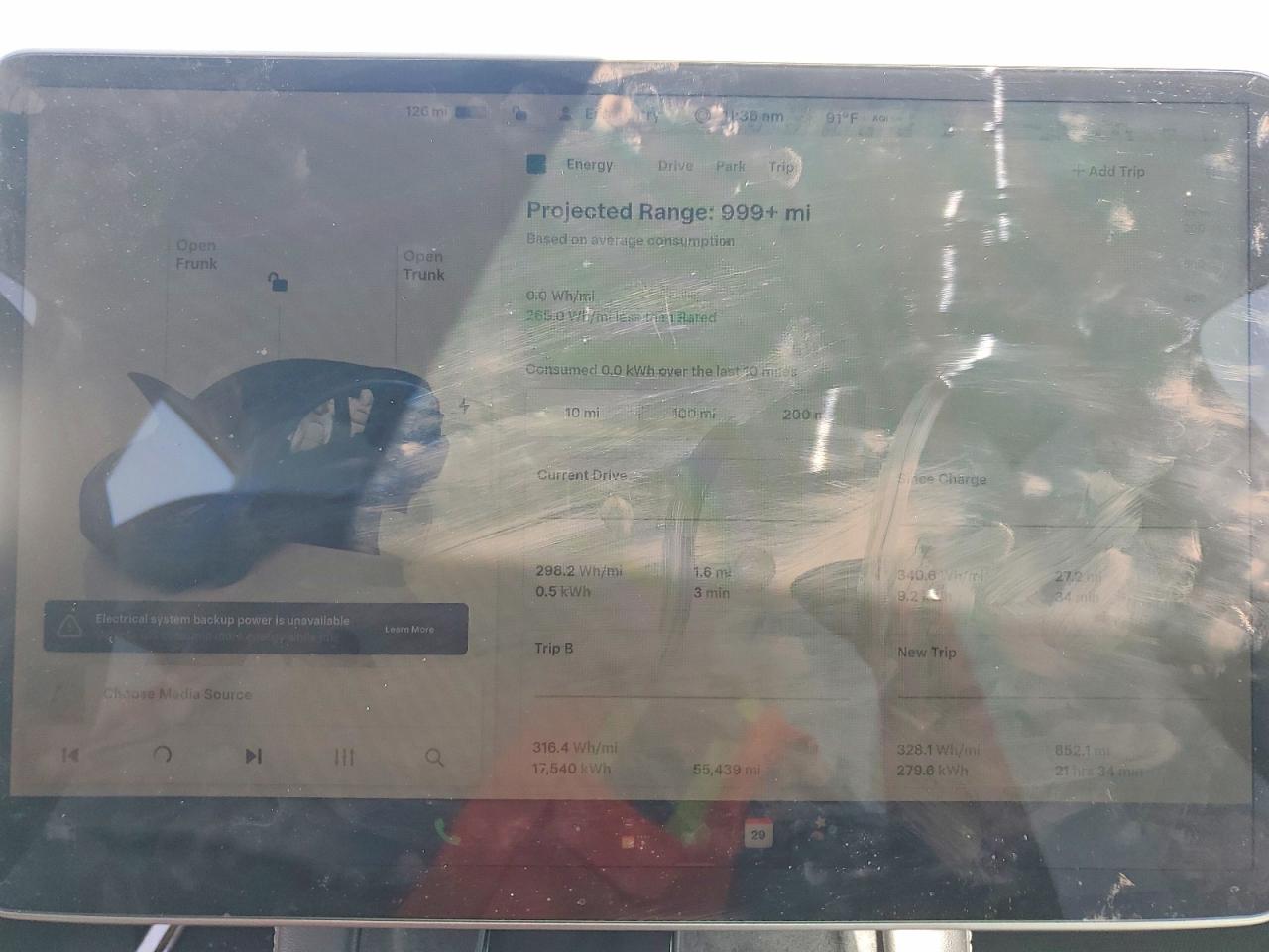 2023 Tesla Model Y Blue vin: 7SAYGDEF2PF749870
