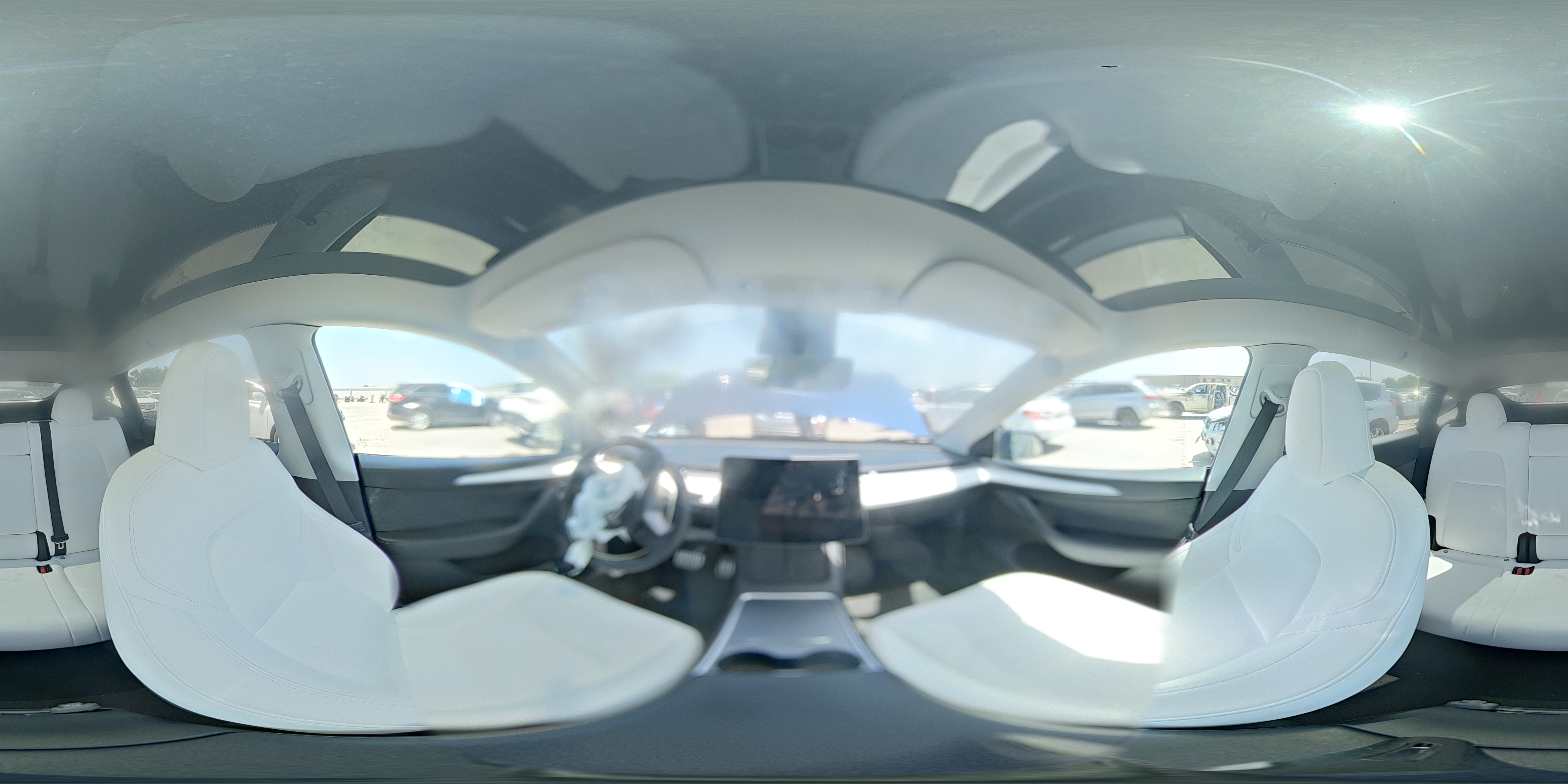 2023 Tesla Model Y Blue vin: 7SAYGDEF2PF749870